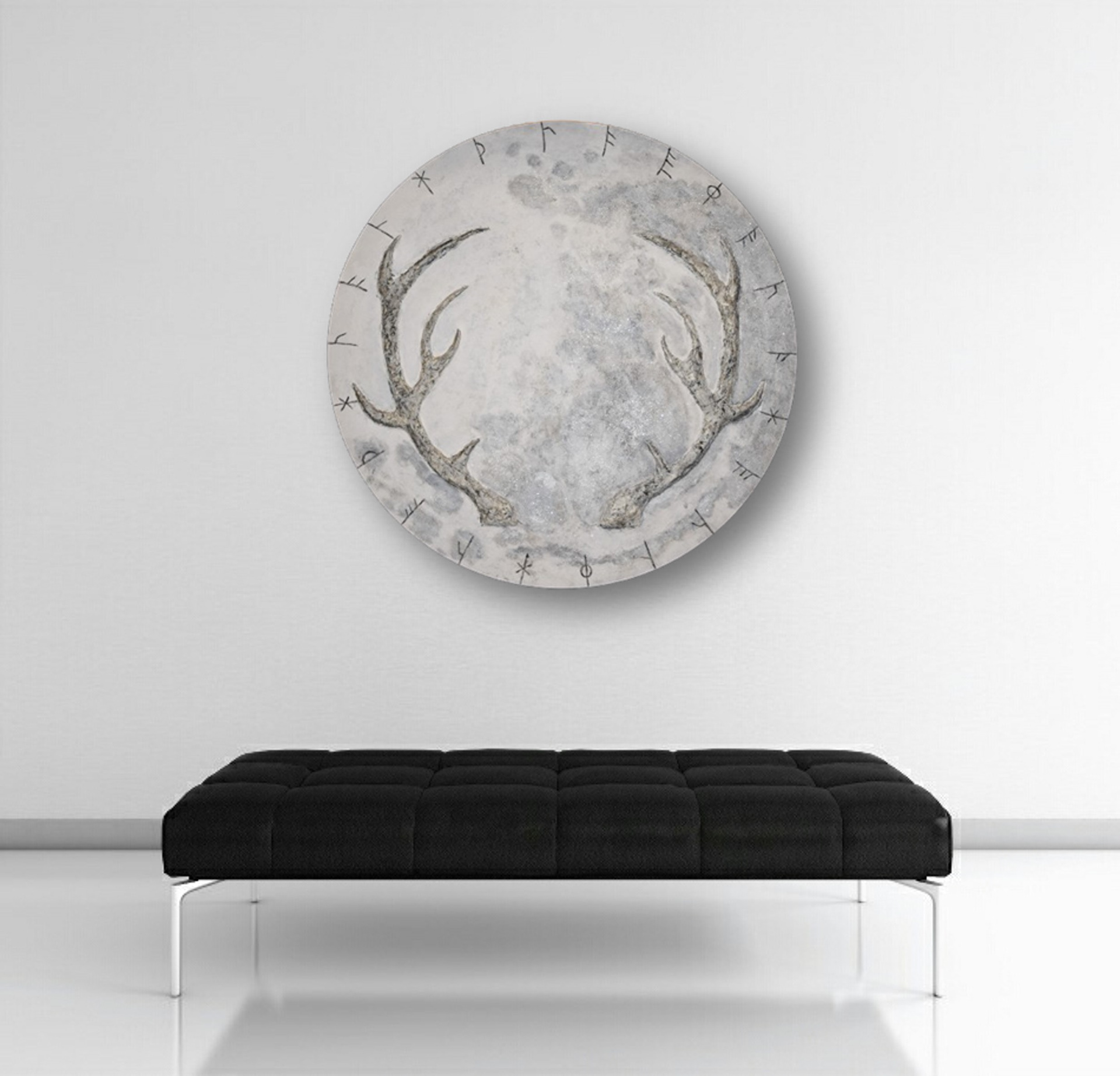 Mystical Lapland 76x76 cm