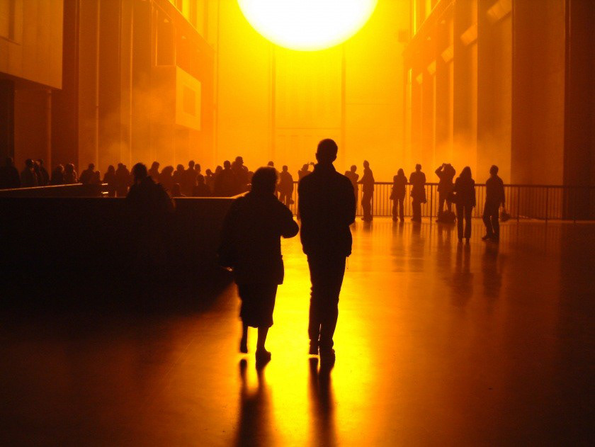Figure 3:[12] Weather Project (2003), Photograph by Studio Olafur Eliasson (2003)