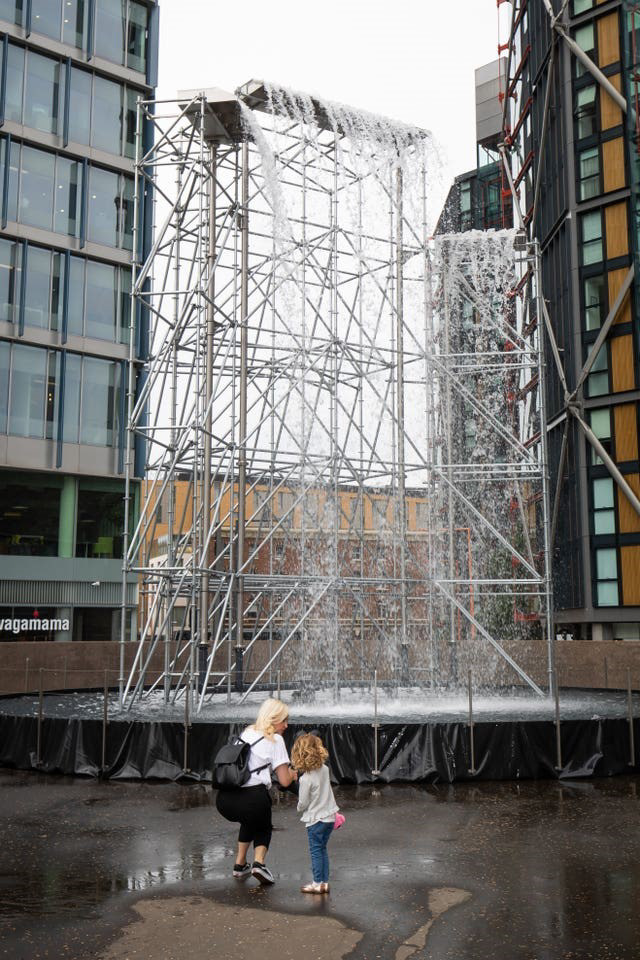 Figure 2[8]: Waterfall (2019), Photograph by Aaron Chown (2019)