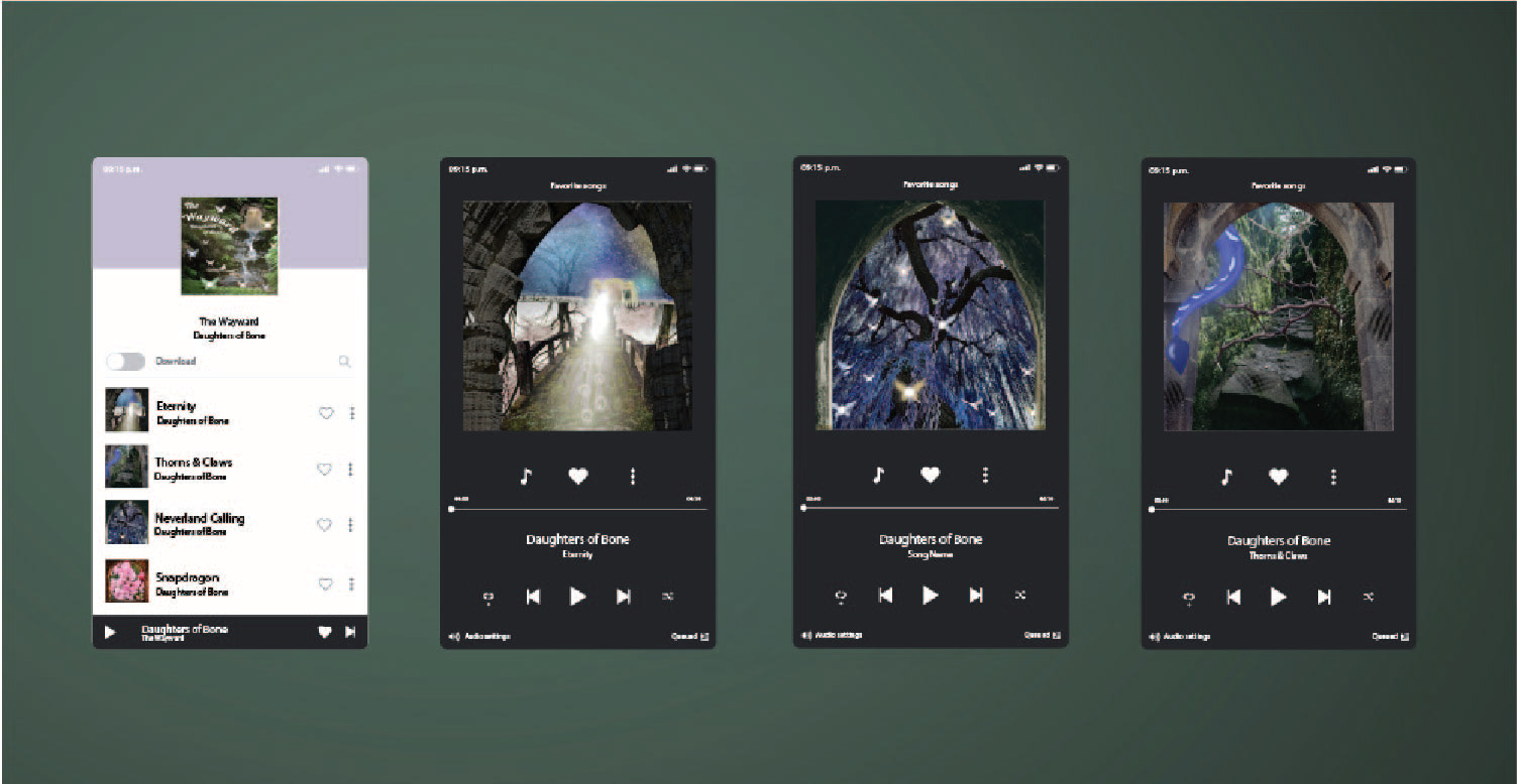 The Wayward, Display Singles