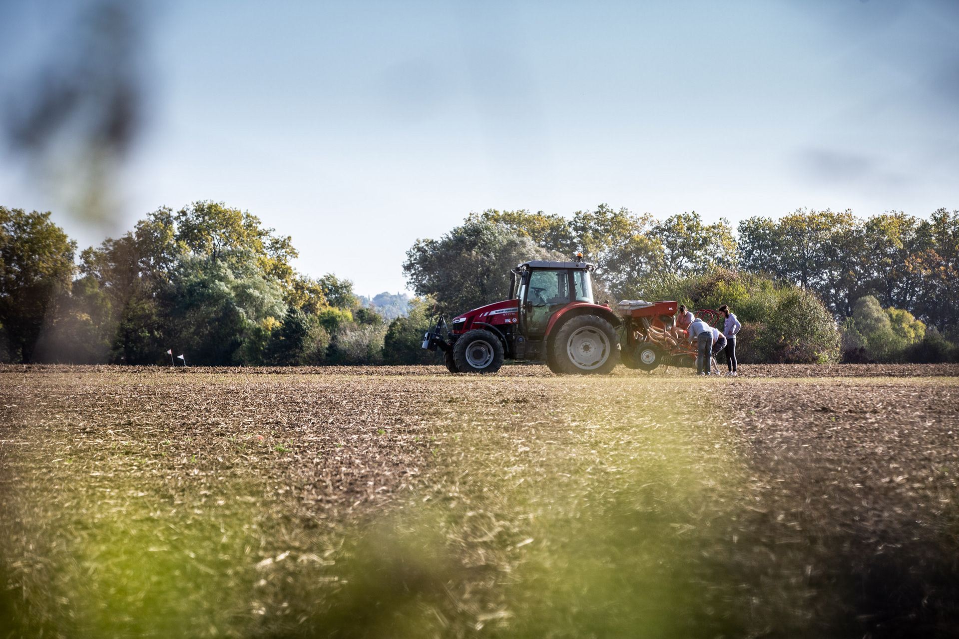 Reportage photo pour la Cité des Sciences vertes à Auzeville.