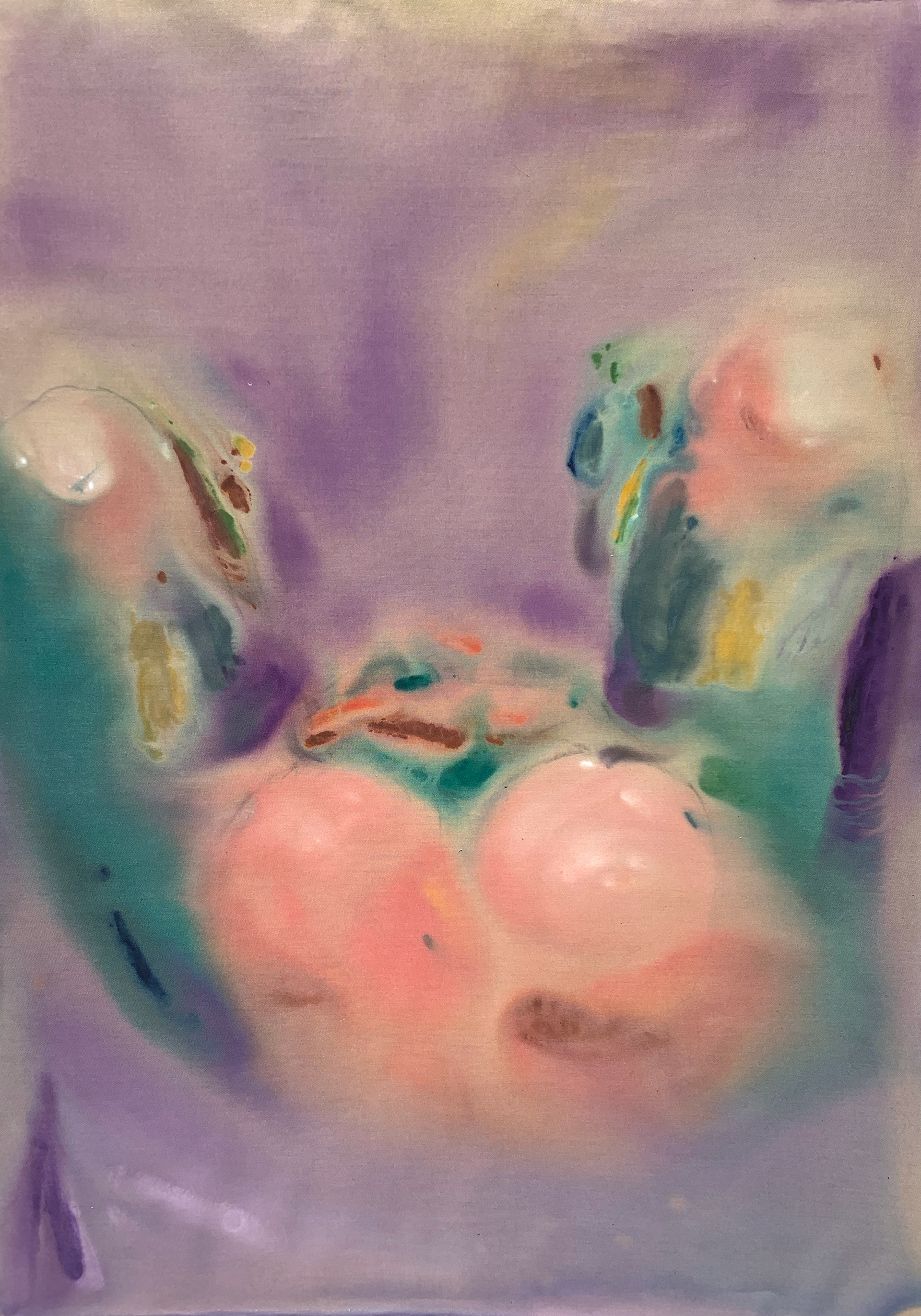 Between Limbs  2023 140*100 cm Acrylic on canvas