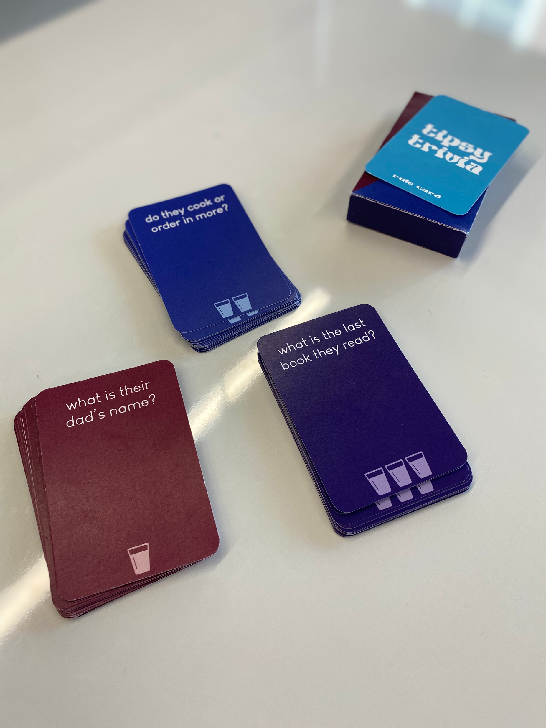Tipsy Trivia Cards Back