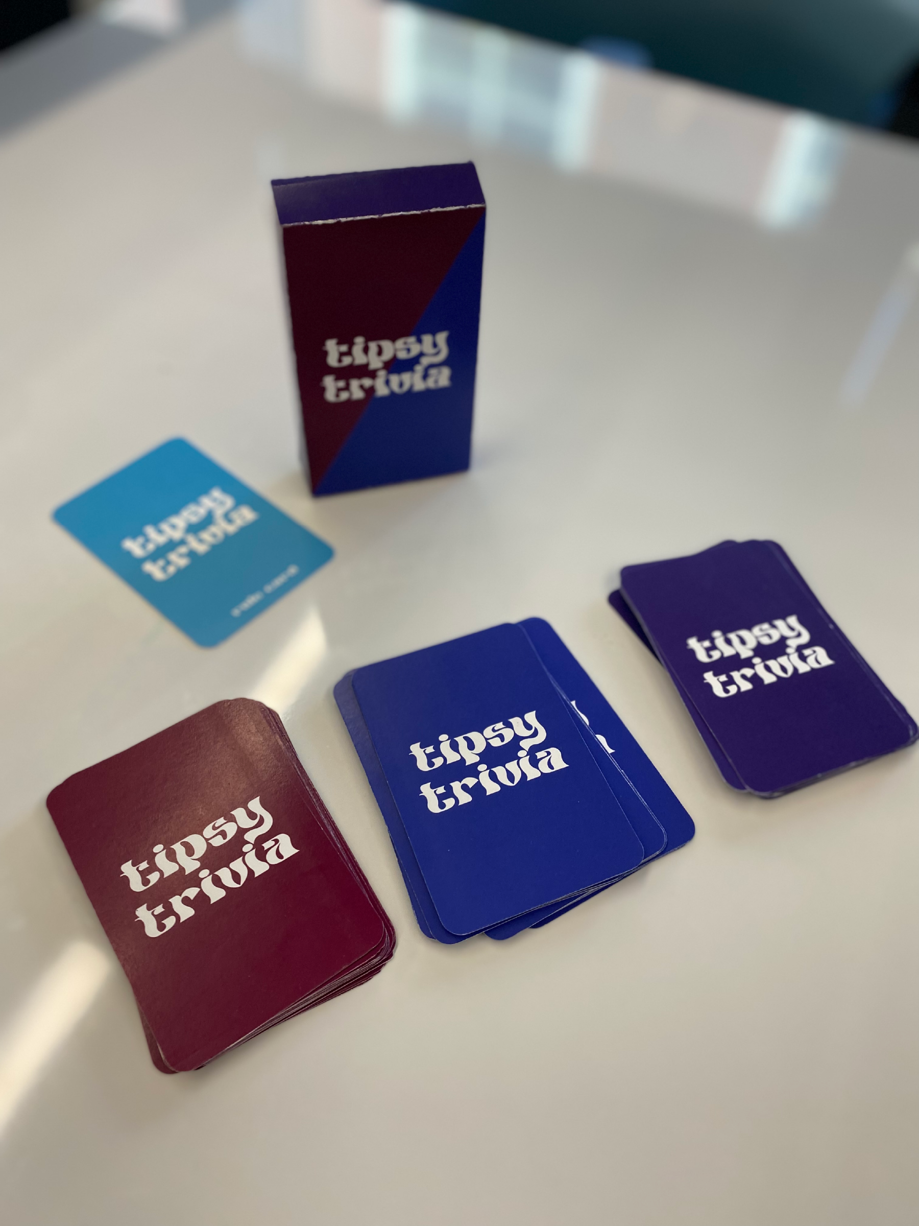 Tipsy Trivia Cards Front