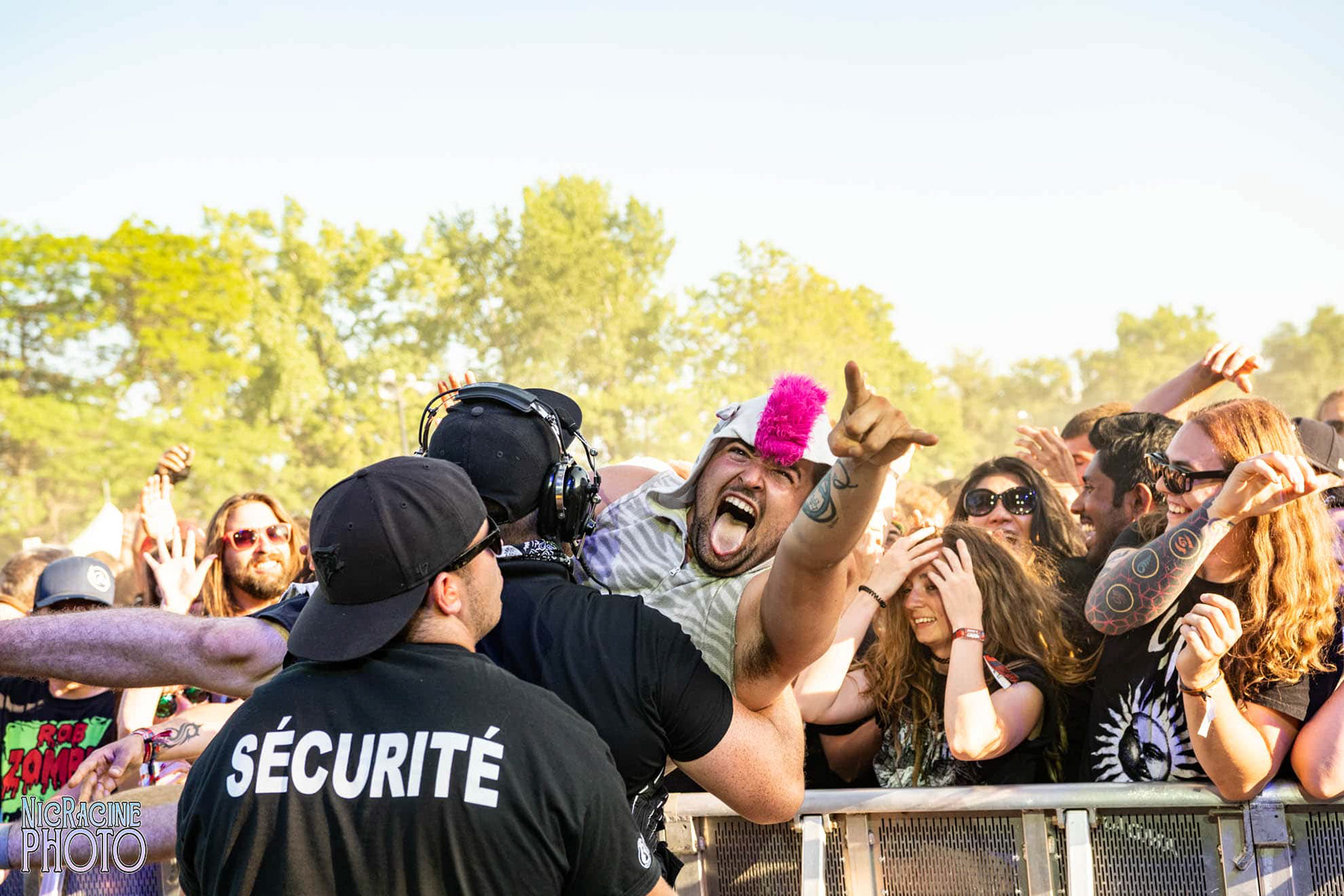La foule -  - Heavy Montréal 2018