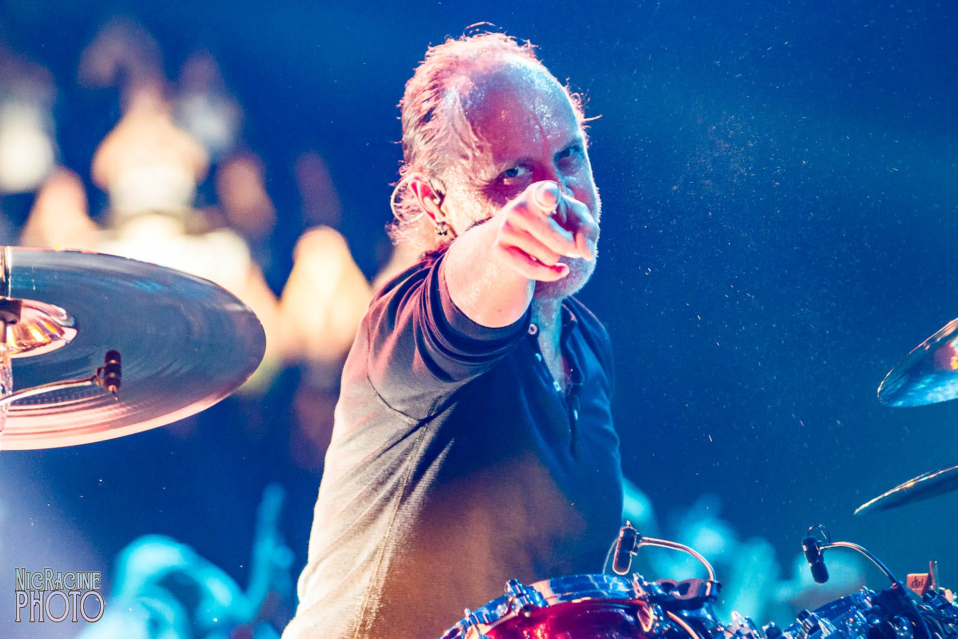 Lars Ulrich, Metallica - Colisée Pepsi, Québec City