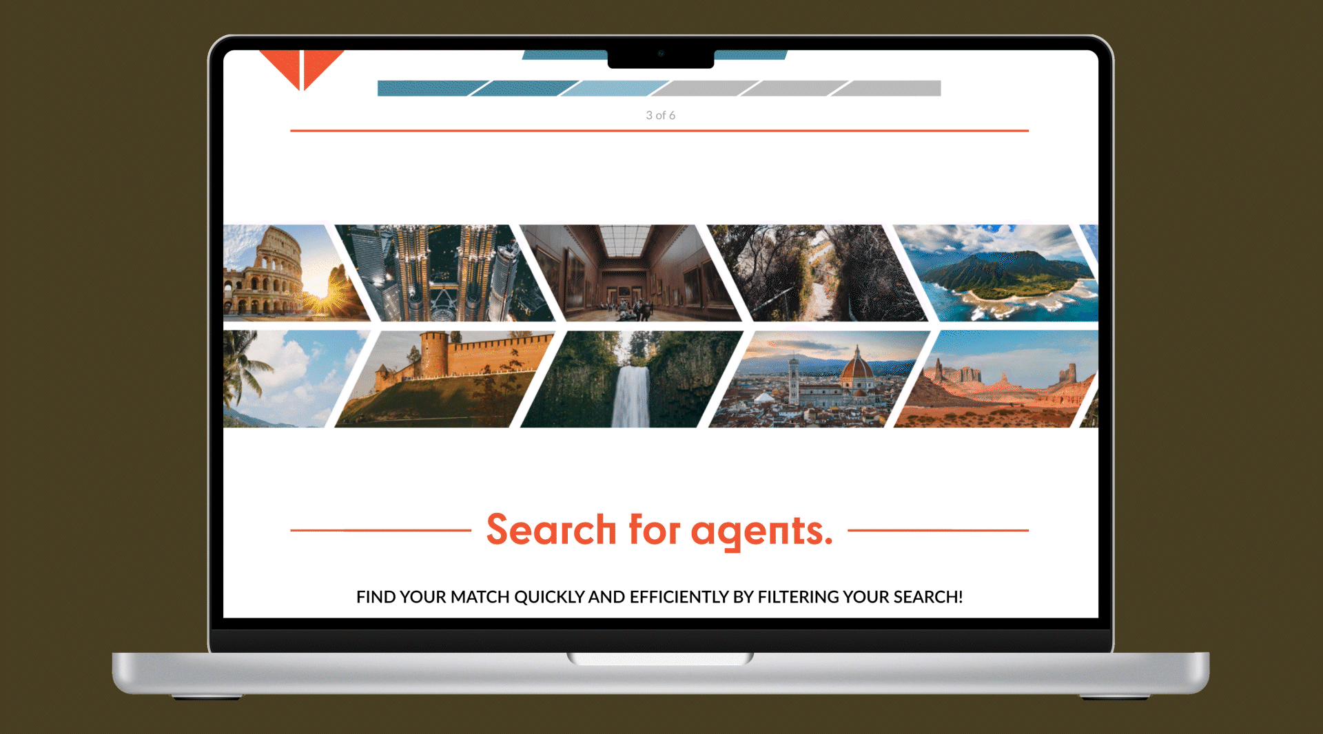 Stylized Arrow Motion for Homepage