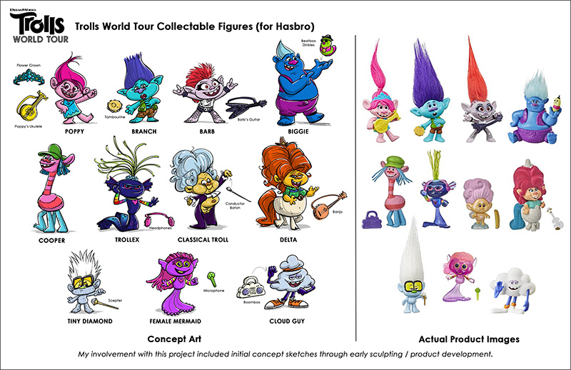 Hasbro DreamWorks TrollsTopia Techno Mermaid Poppy Doll – S&D Kids