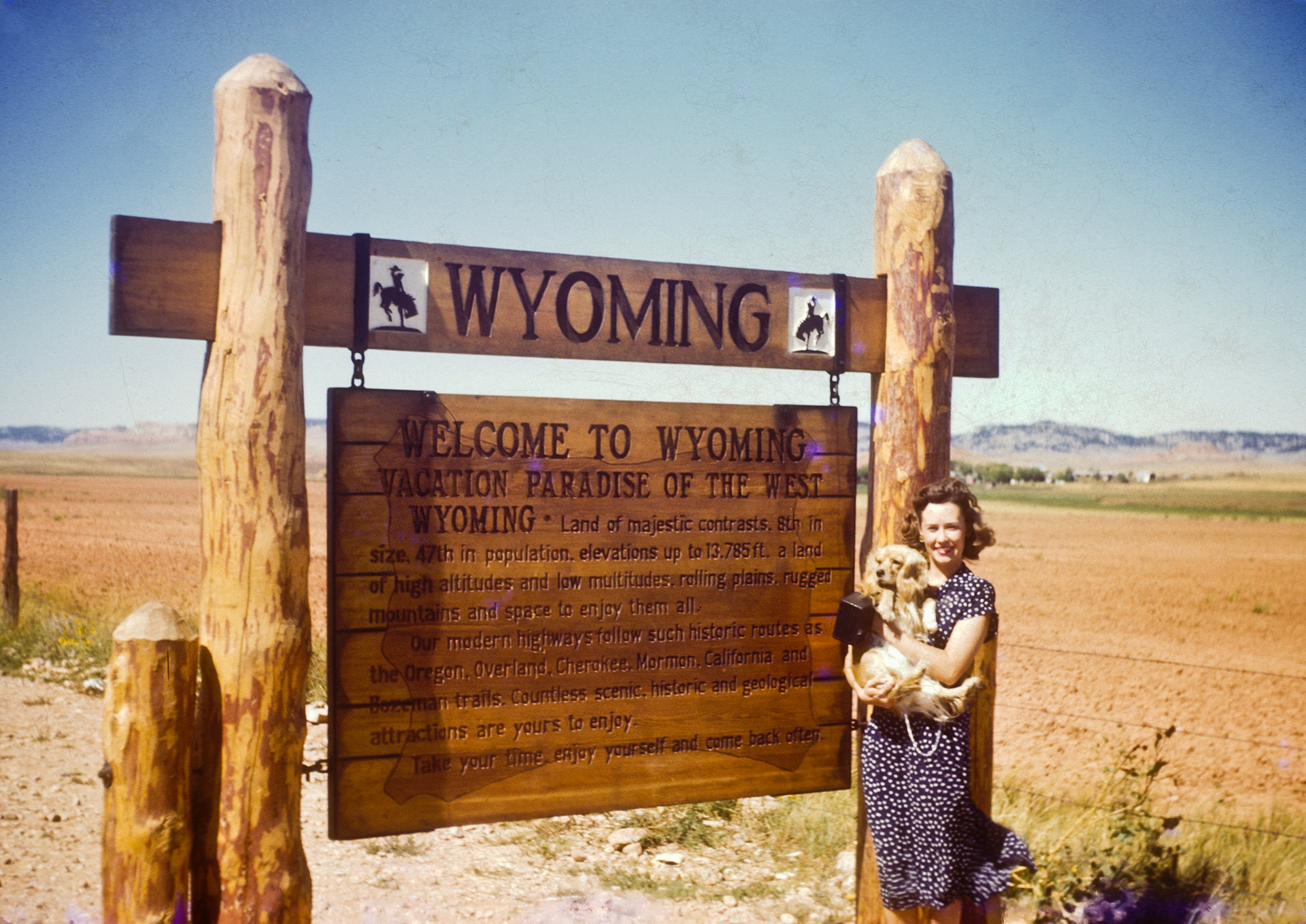 Mystery Lady Set of Found Kodachrome Images, (1950-1952?)