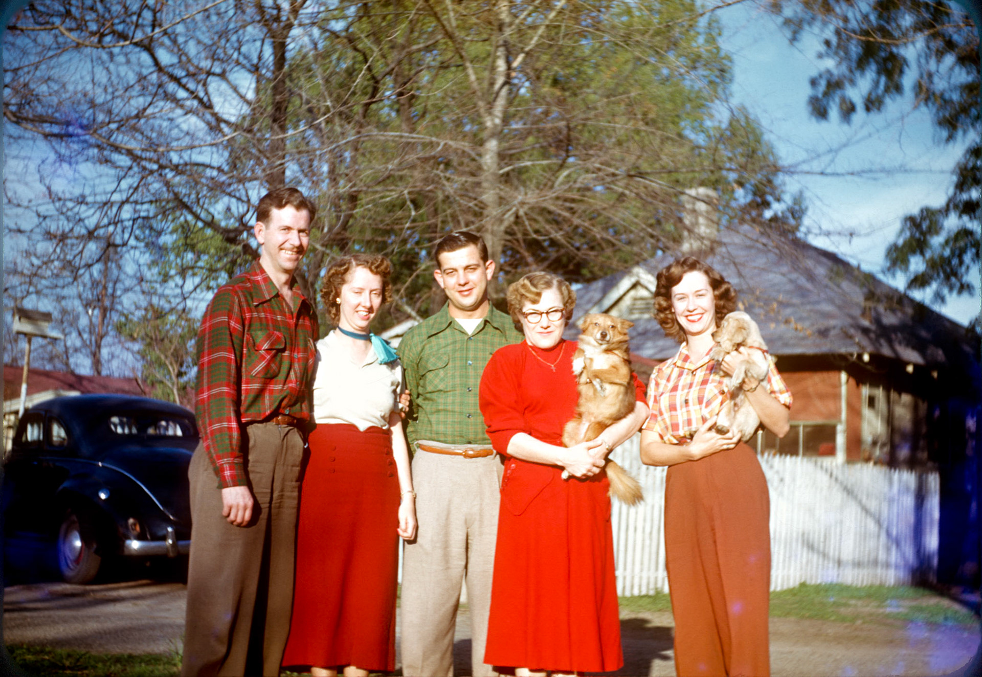 Mystery Lady Set of Found Kodachrome Images, (1950-1952?)
