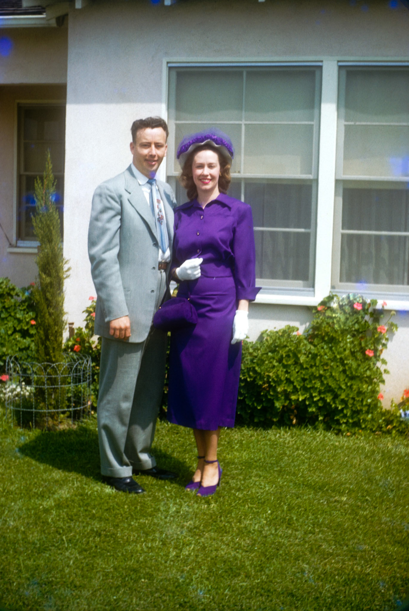 Mystery Lady Set of Found Kodachrome Images, (1950-1952?)