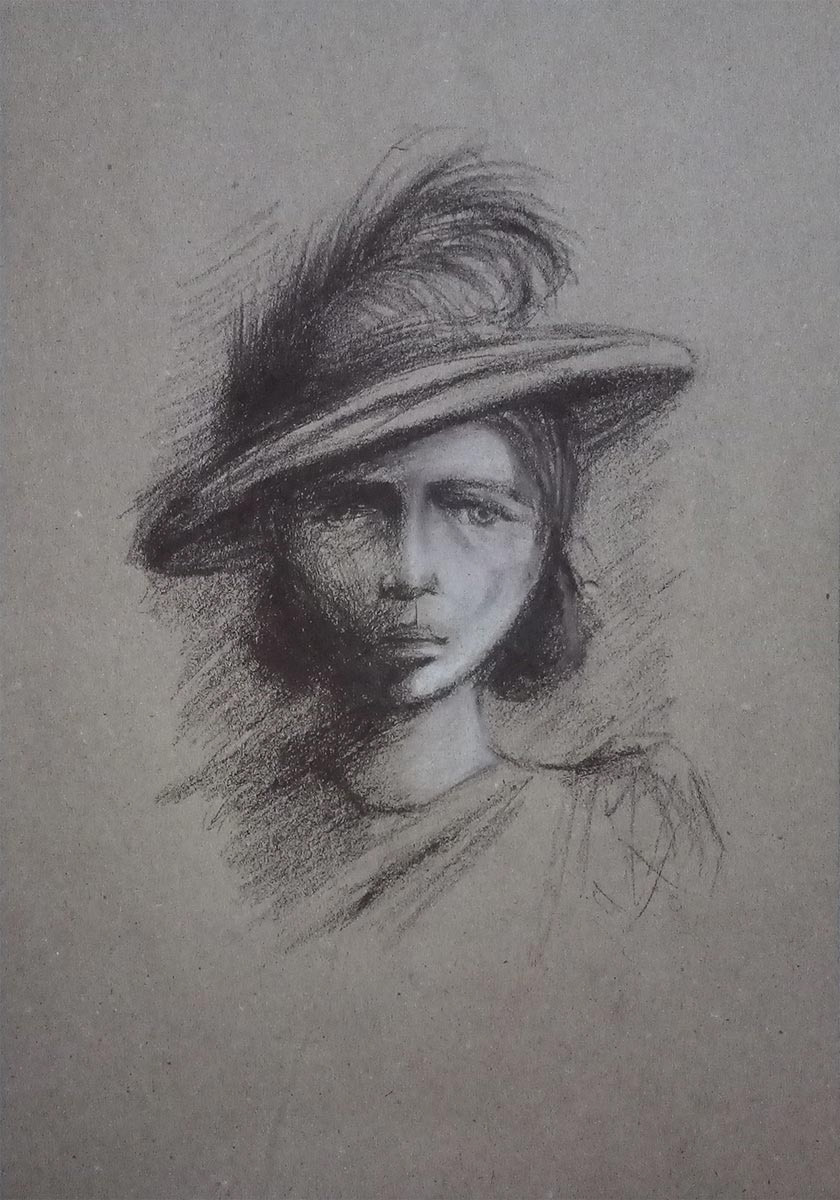 Sonya (Crime and Punishment) - illustration by Vitaliy Mashchenko