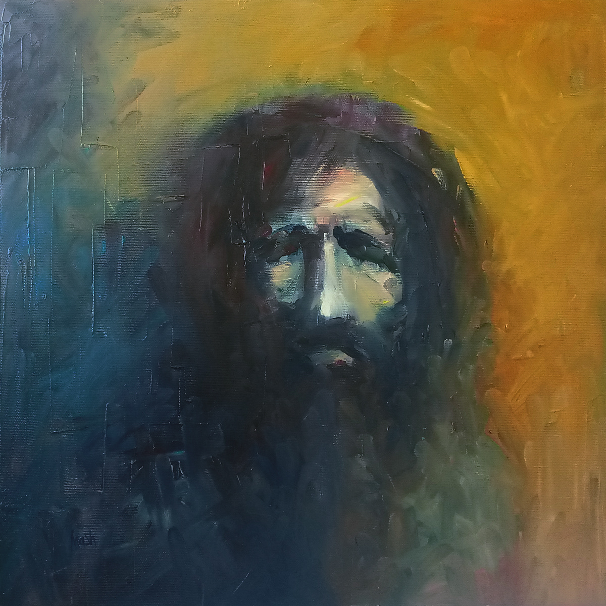 Ha-Nocri (Inspired by The Master and Margarita) - portrait oil painting by artist Vitaliy Mashchenko