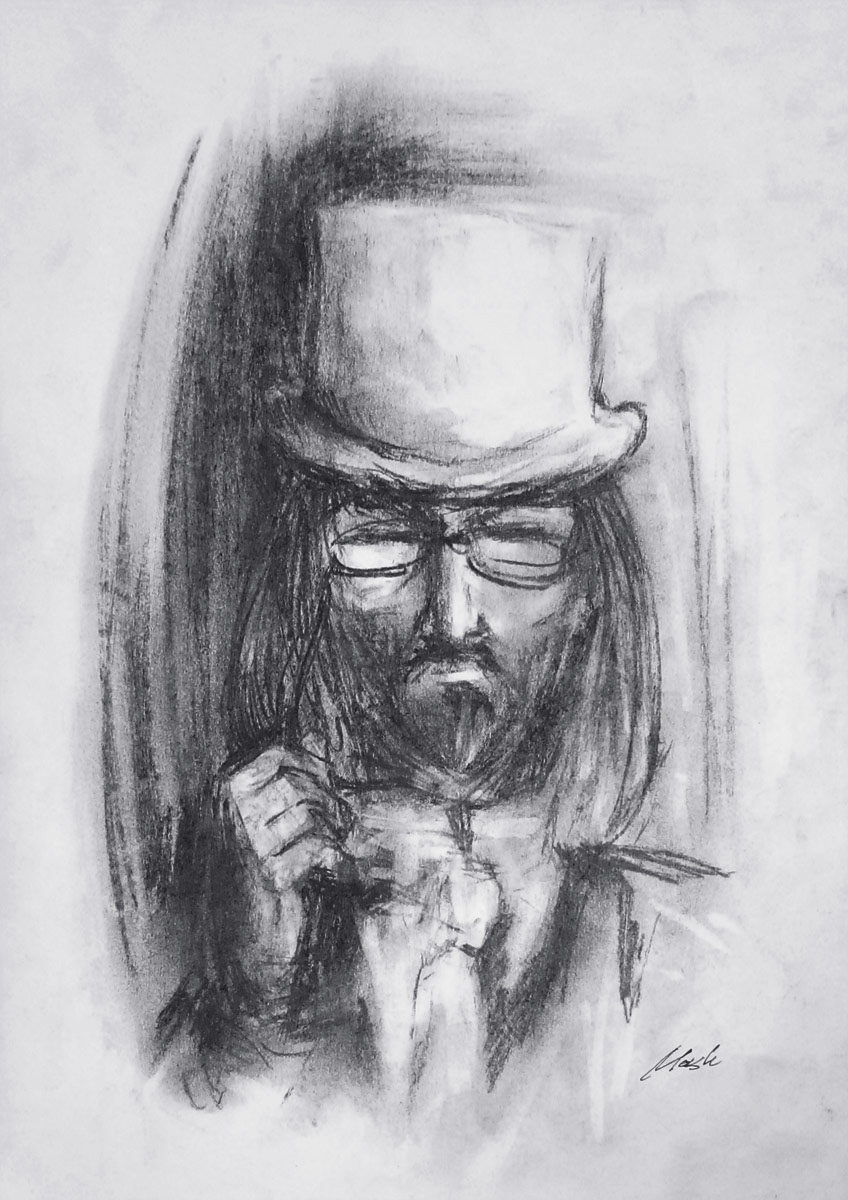 Ivan's nightmare (The Brothers Karamazov) - illustration by Vitaliy Mashchenko