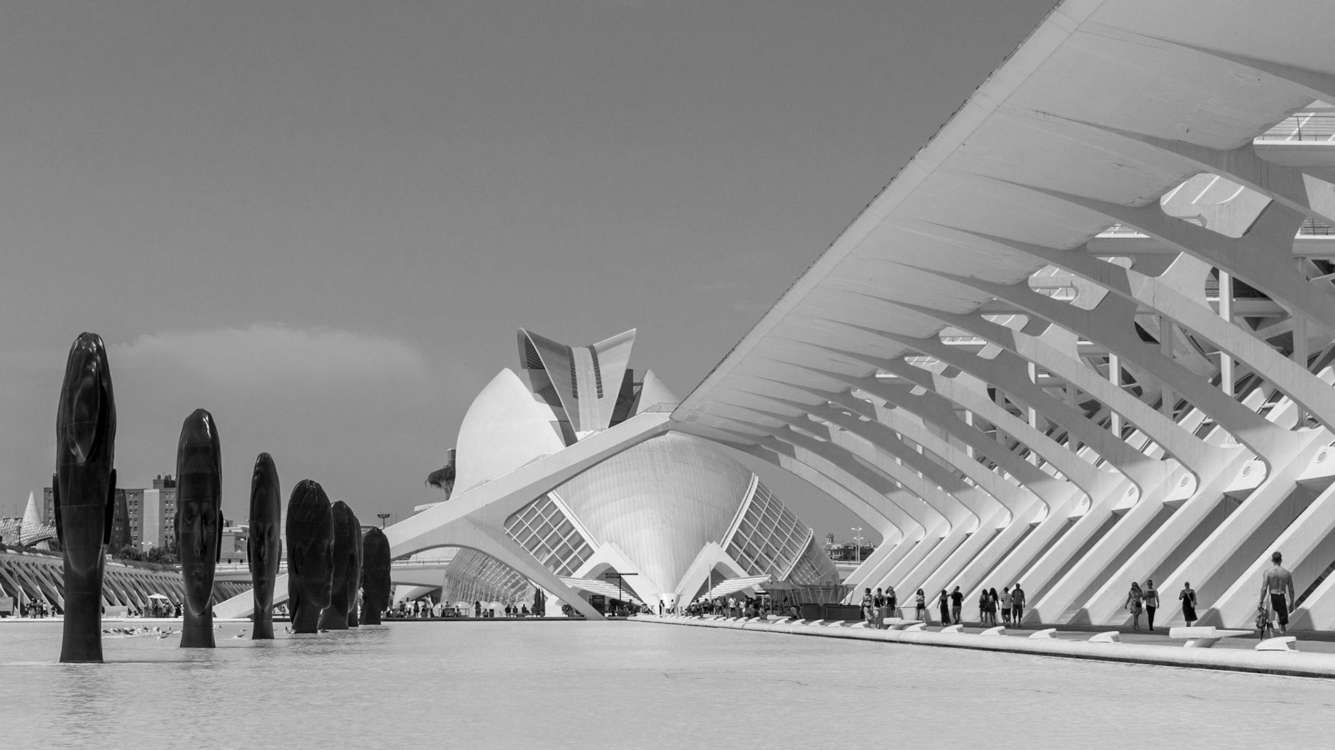 El Museu de las Ciencias Príncipe Felipe, L'Hemisfèric en het Palau de les Arts Reina Sofía