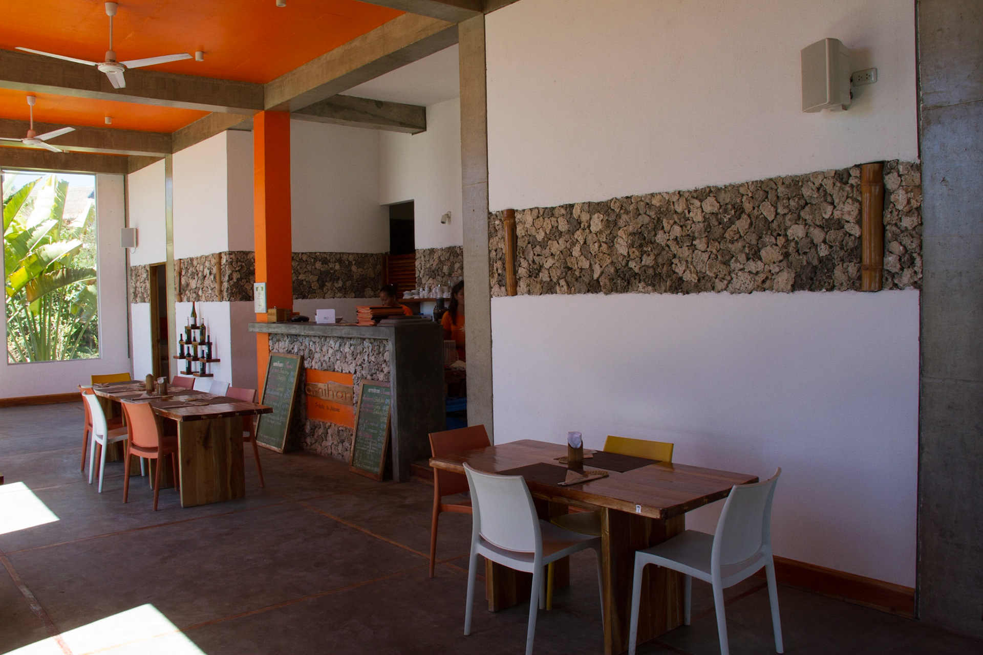 Ingresso del ristorante