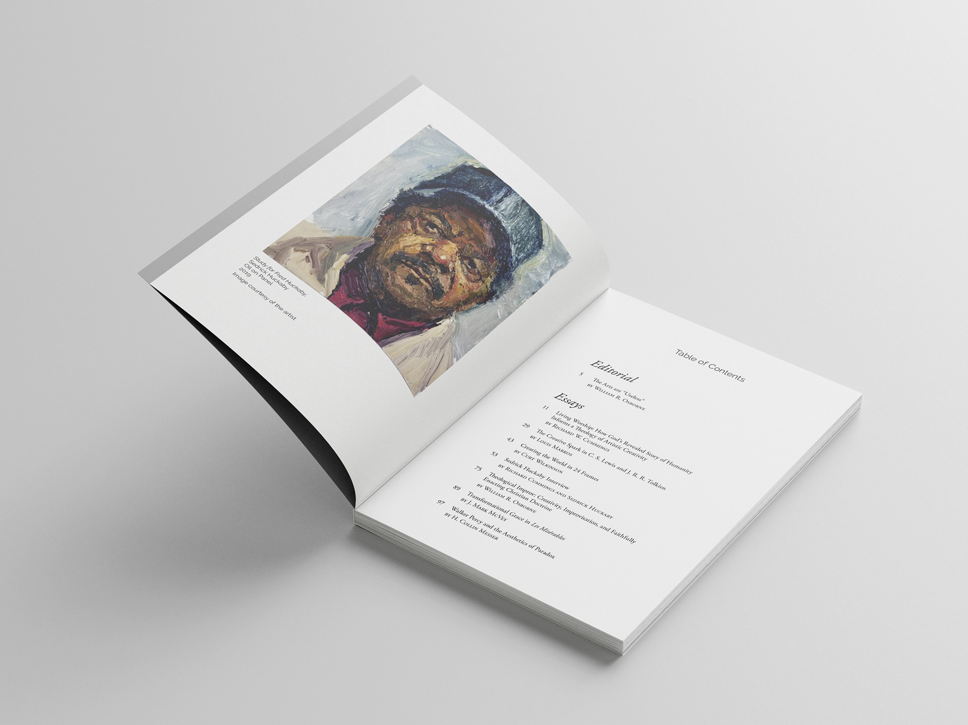Book series layout and design