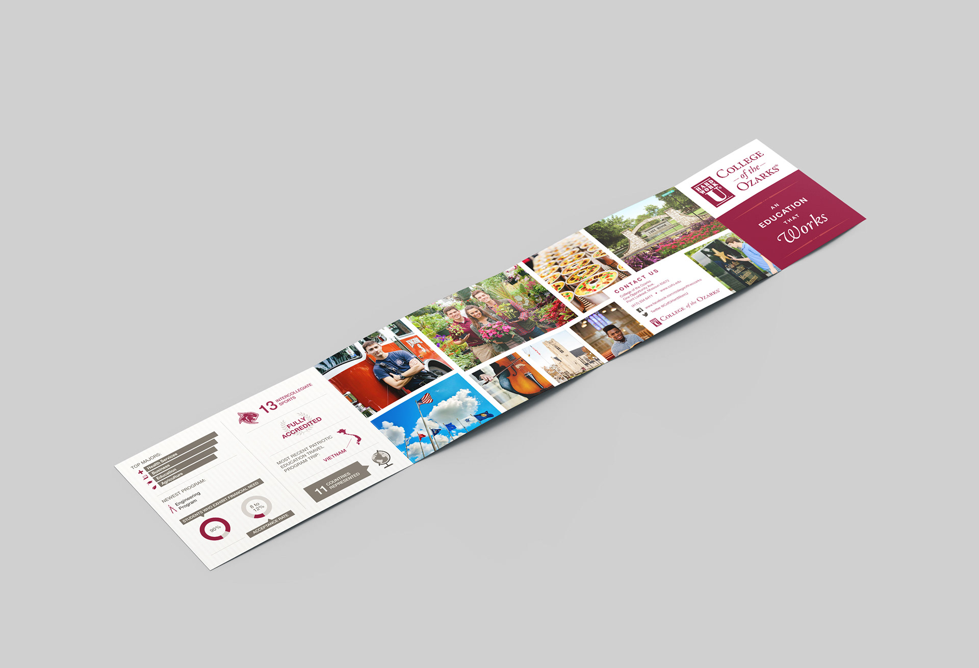 Mini brochure outside