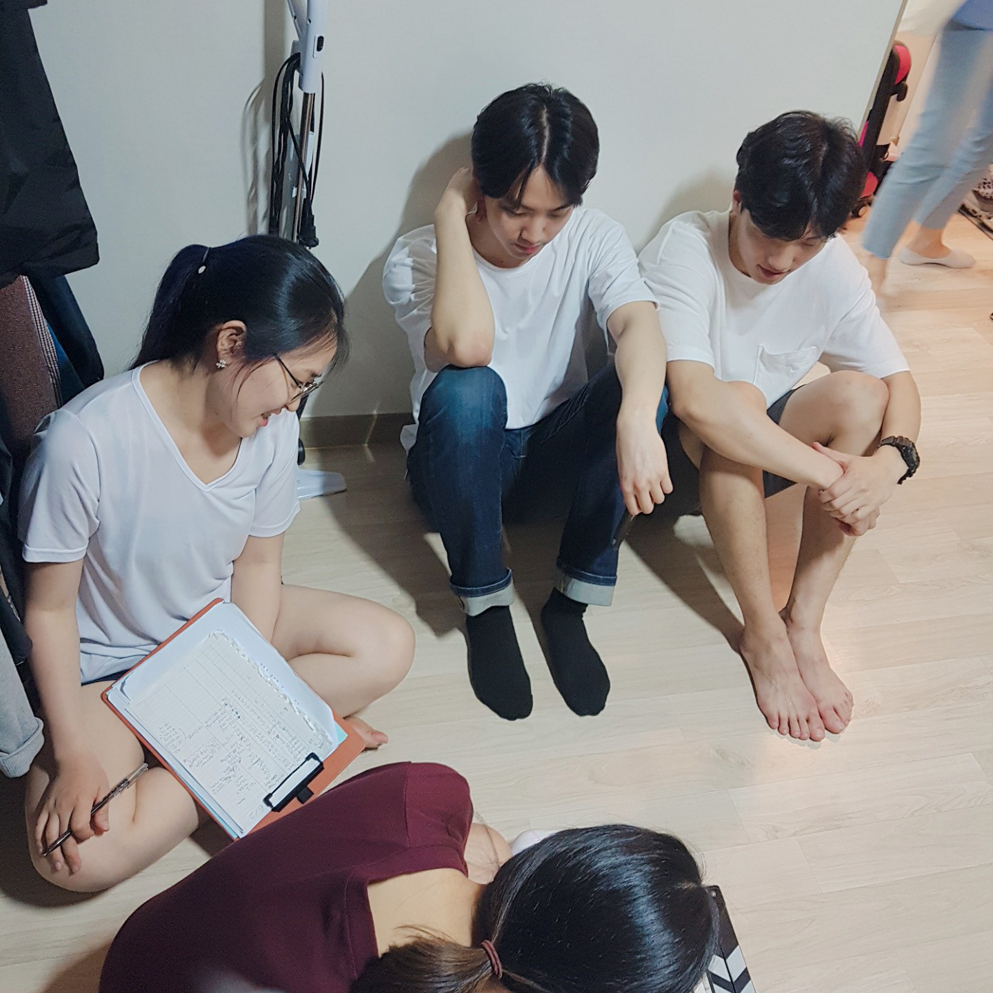 DaSol Park as a script supervisor