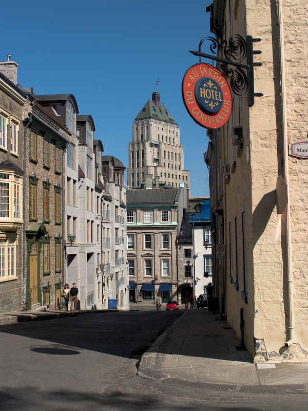Le Vieux-Québec, rue Haldimand et l’édifice Price (FRF)