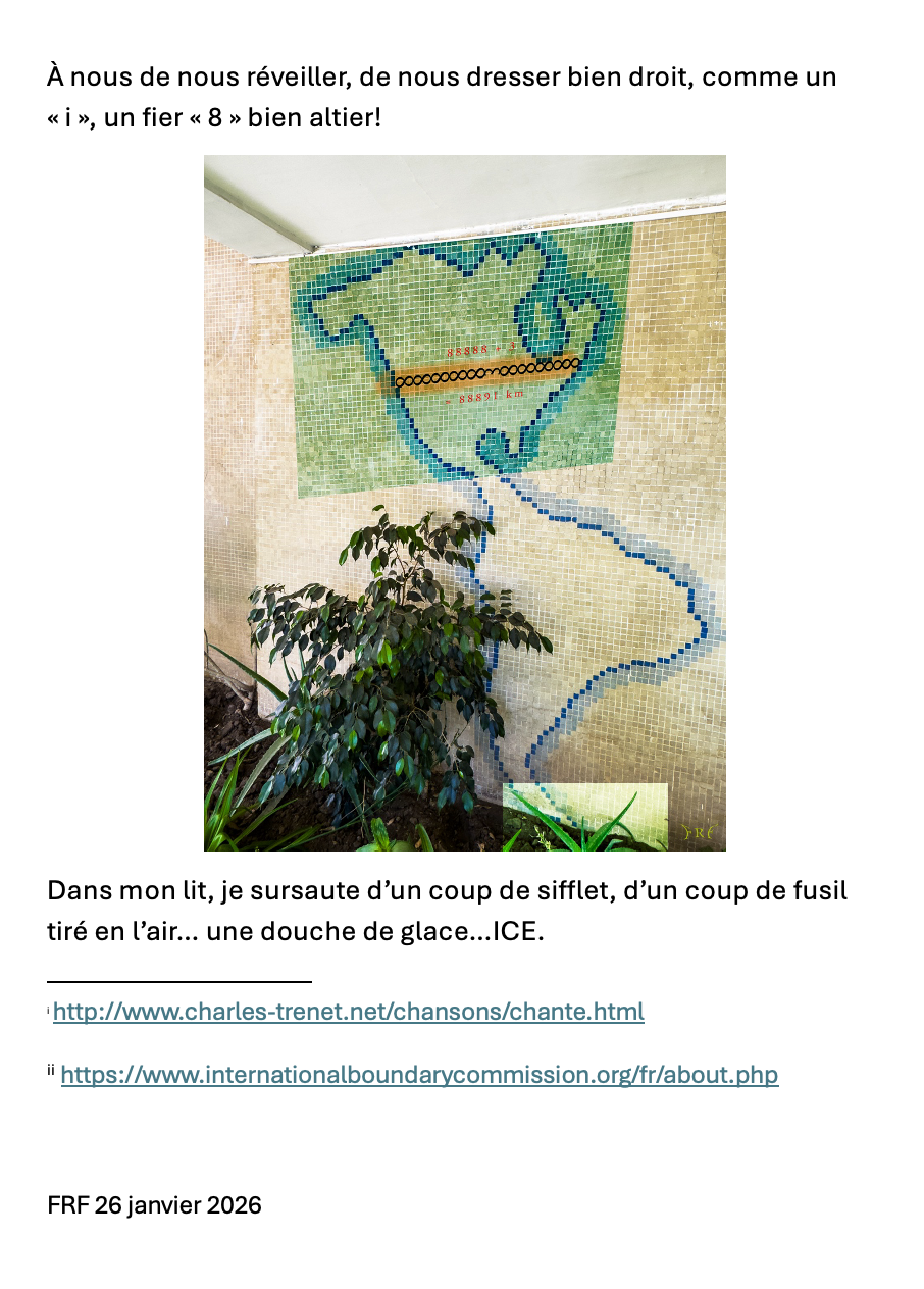 Coup de sifflet, coup de fusil tiré en l’air… douche de glace…ICE