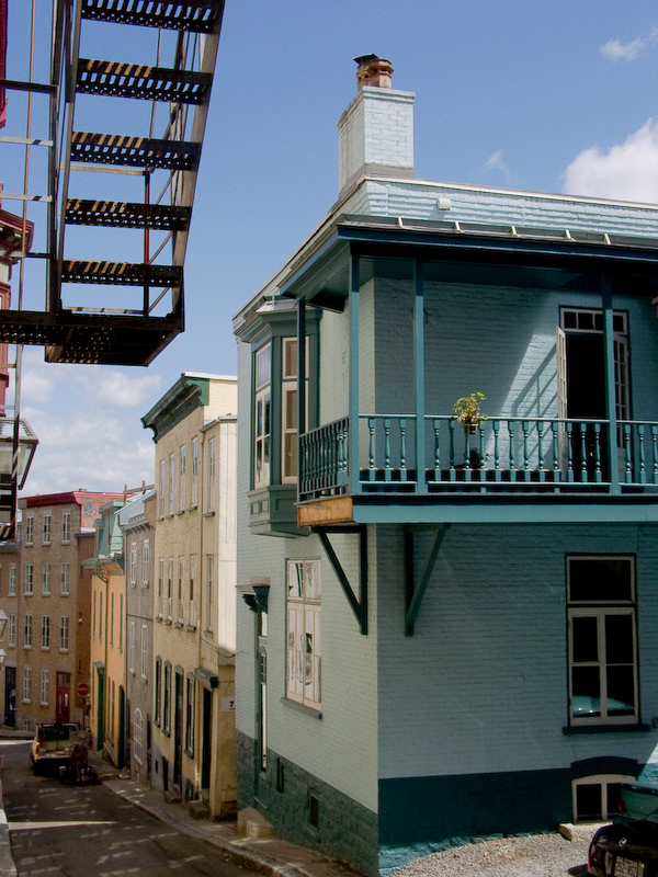 Le Vieux-Québec, quartier latin, rue Christie (SR)