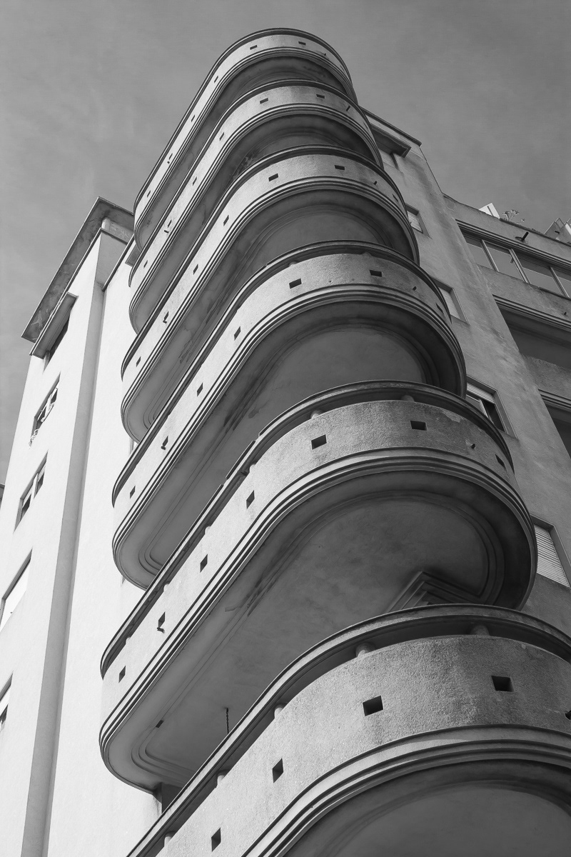 Exemple d'architecture dans la vieille ville de Montevideo.