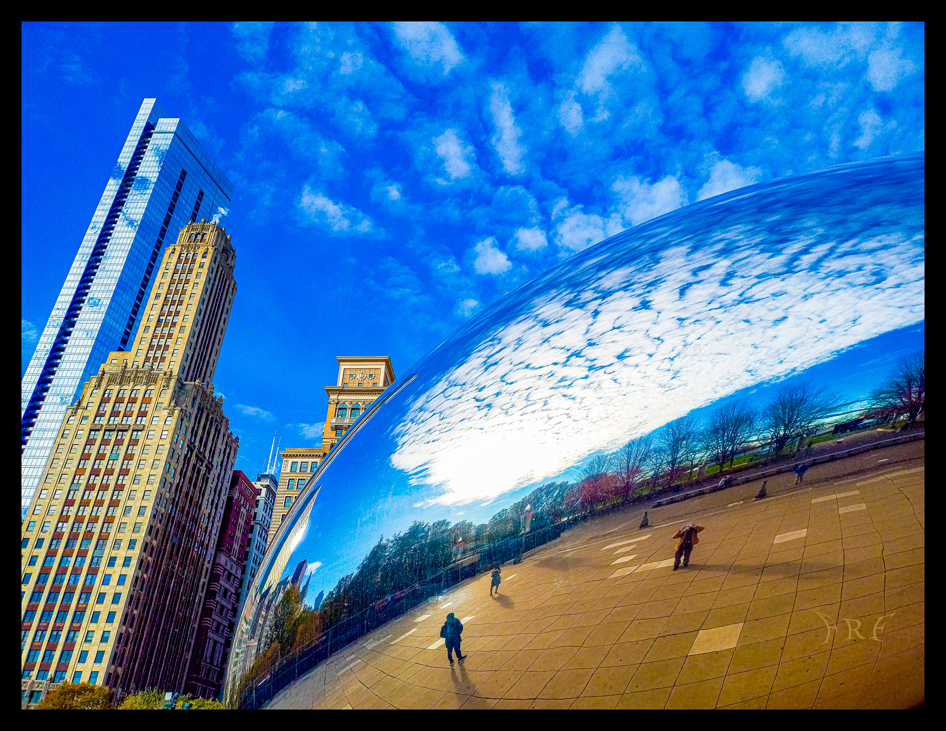 14 Chicago – Cloud Gate de Anish Kapoor