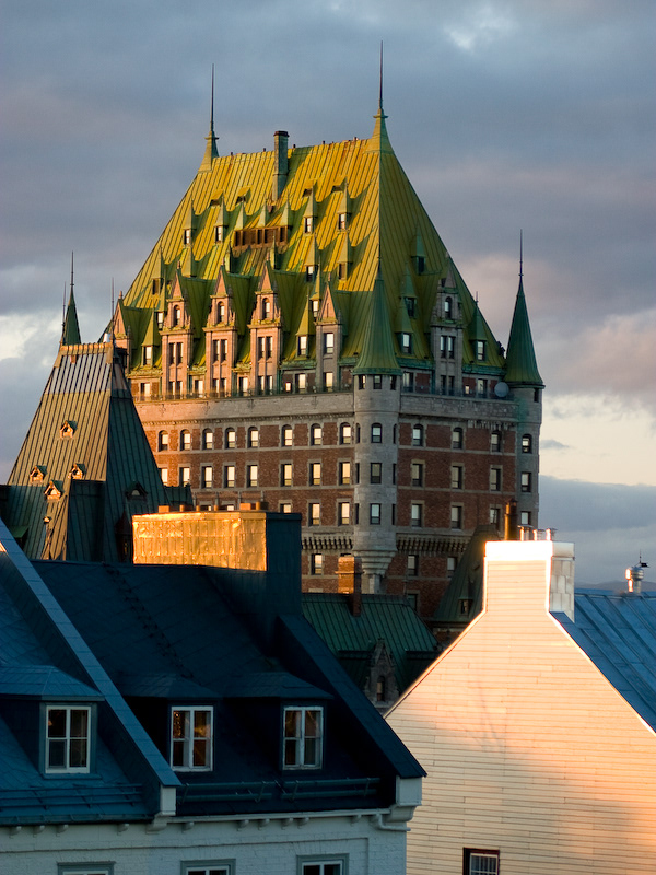 Le Château Frontenac vu de la Citadelle (SR)