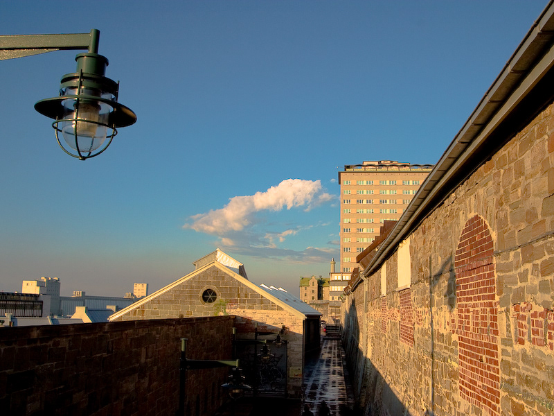 Le Vieux-Québec, parc de l’Artillerie, les anciennes casernes (FRF)