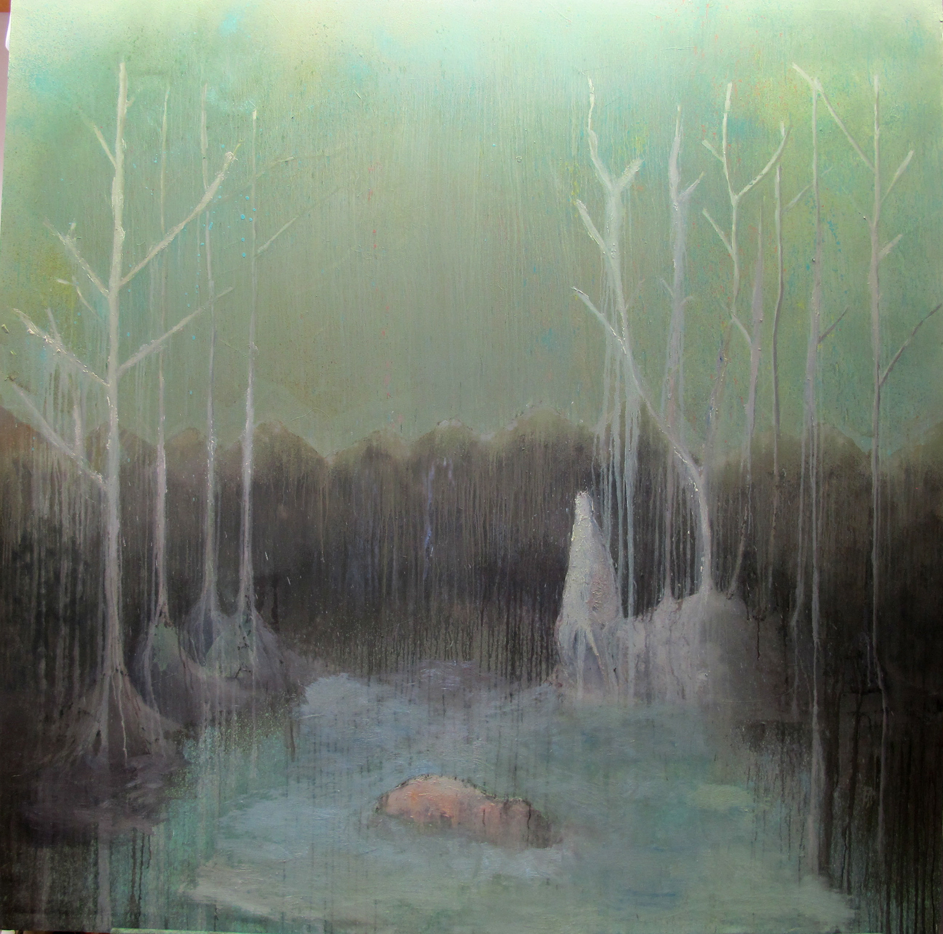 Acuarela sobre tabla