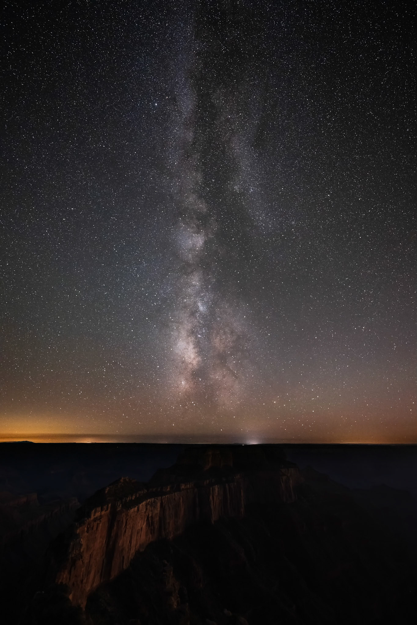 Milky Way Over Wotan's Throne