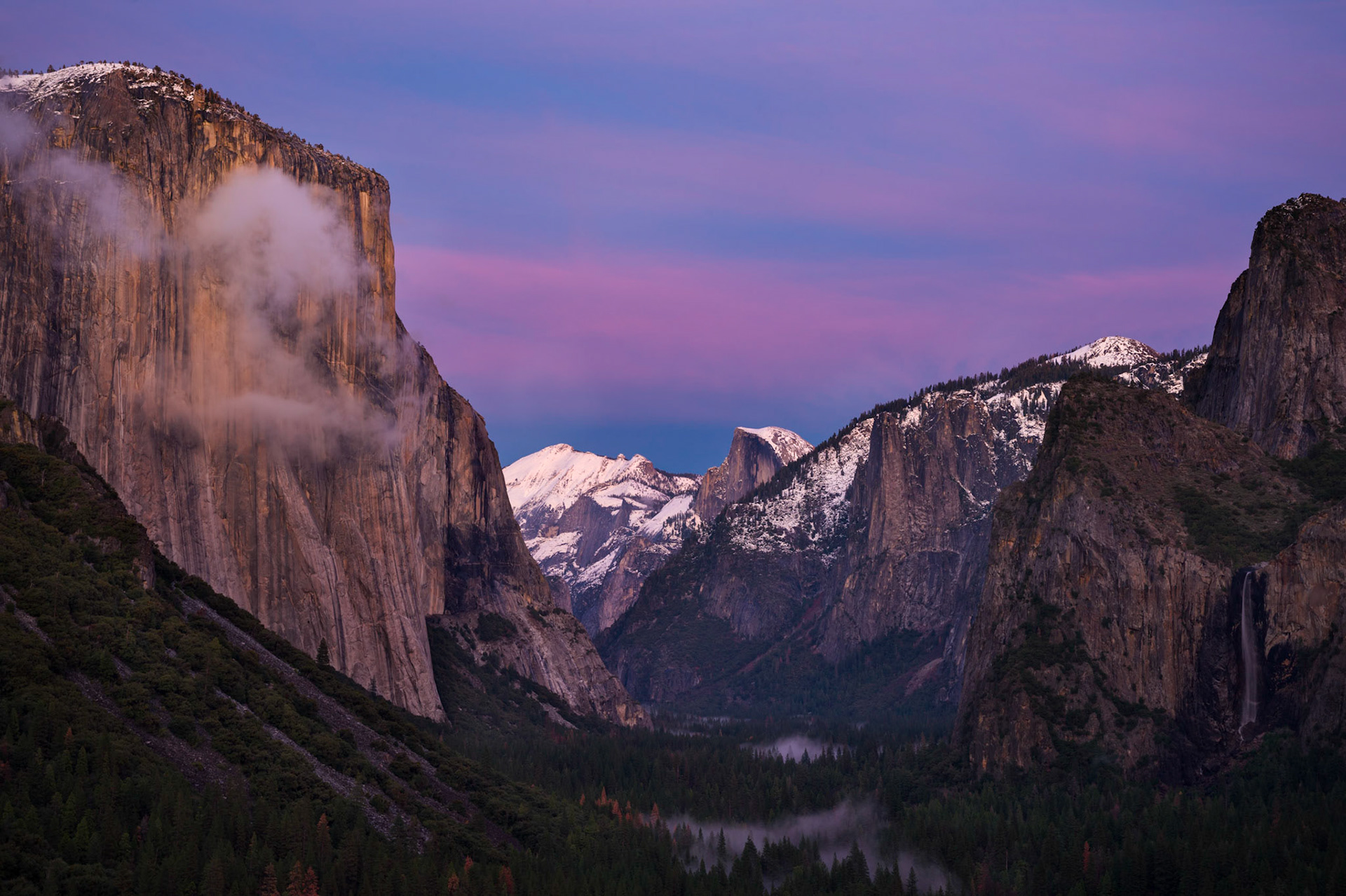 This is another shot taken from Yosemite tunnel view last winter during our Christmas roadtrip! Thank you for viewing, voting and/or any constructive comments!