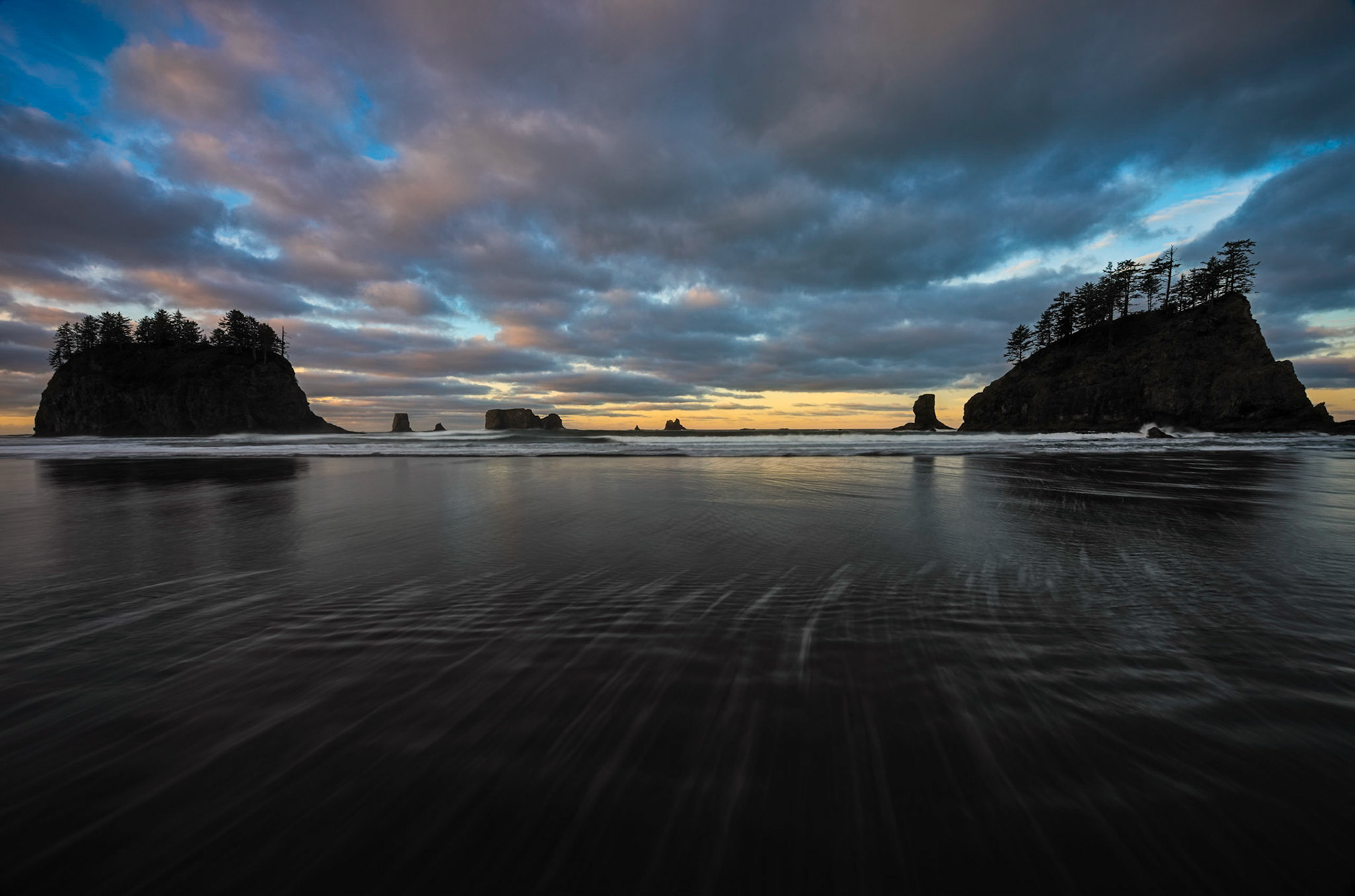 Sunrise at Second Beach, located along the coast of Washington State in   Olympic National Park. Thank you for viewing, voting and/or any constructive comments!