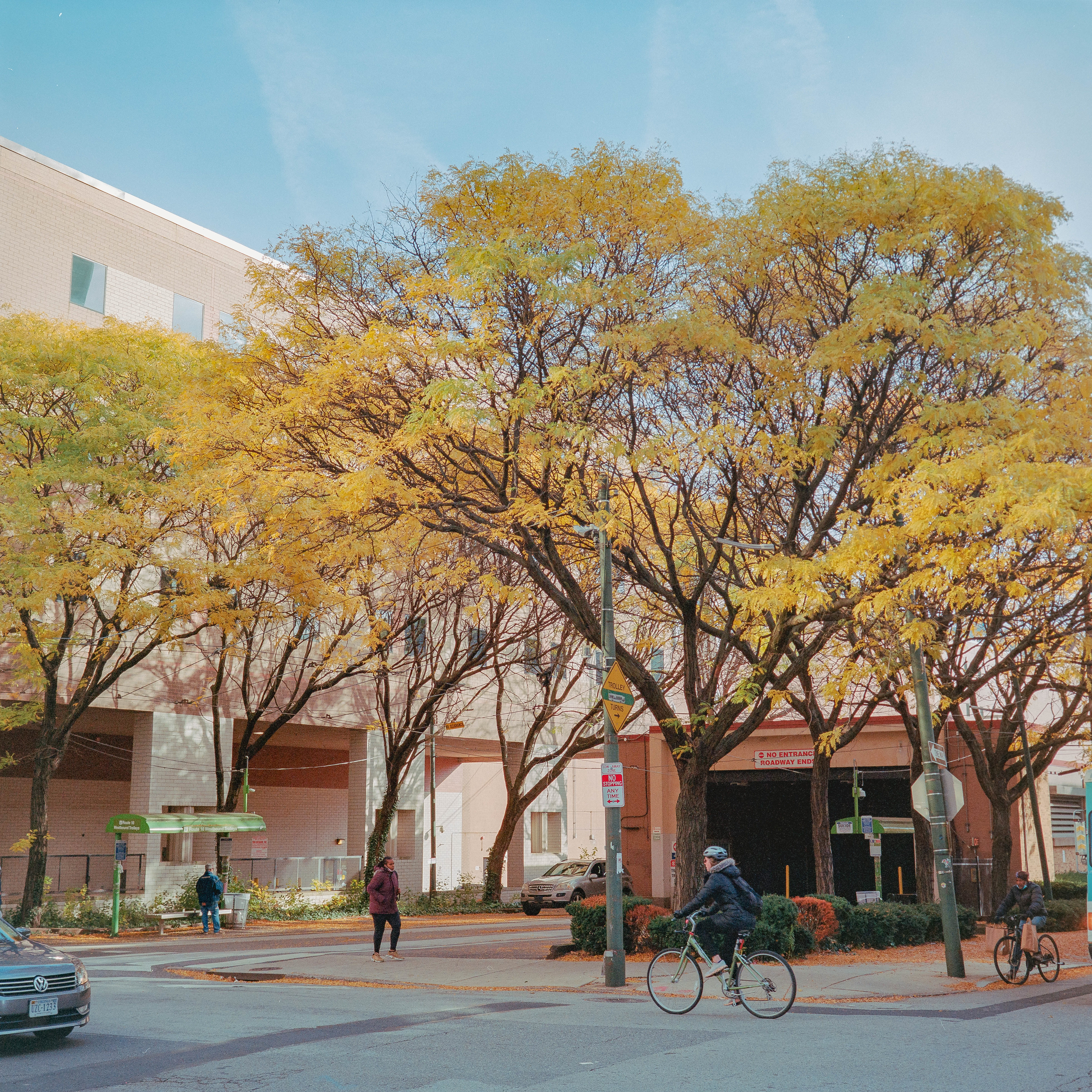 Chestnut Street, Mamiya 6, 75mm f3.5, Portra 400