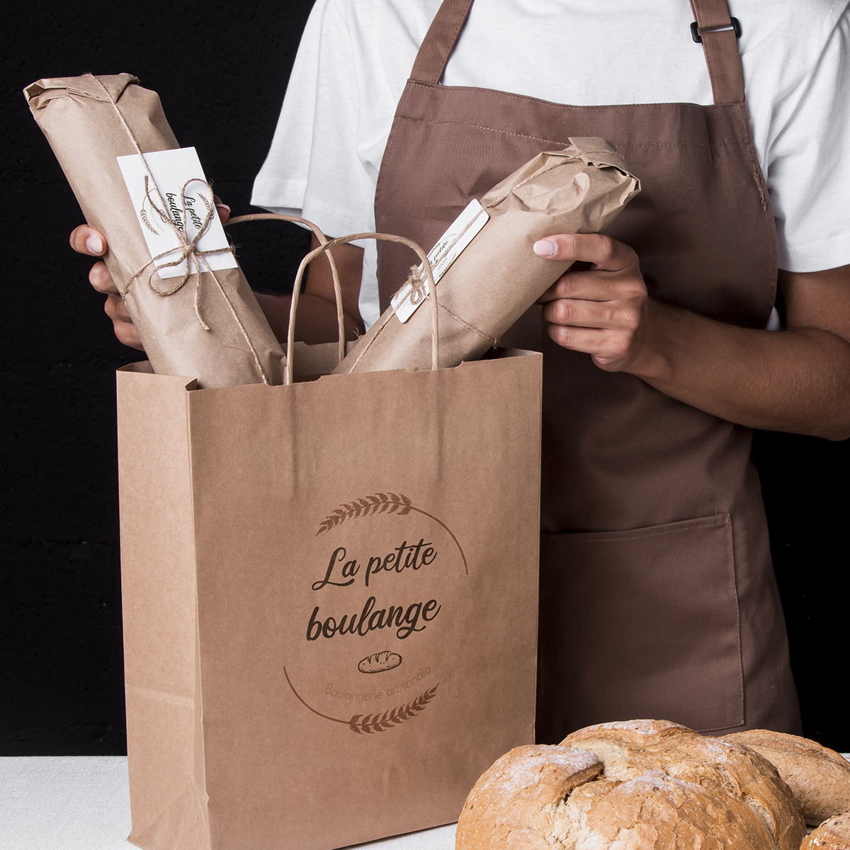 Carole Ferrarese Logotype La petite boulange