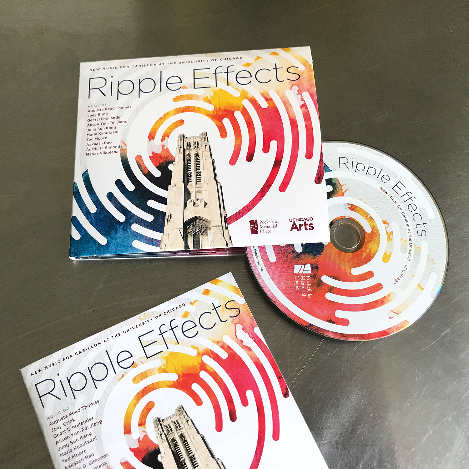 CD, digipak, and booklet