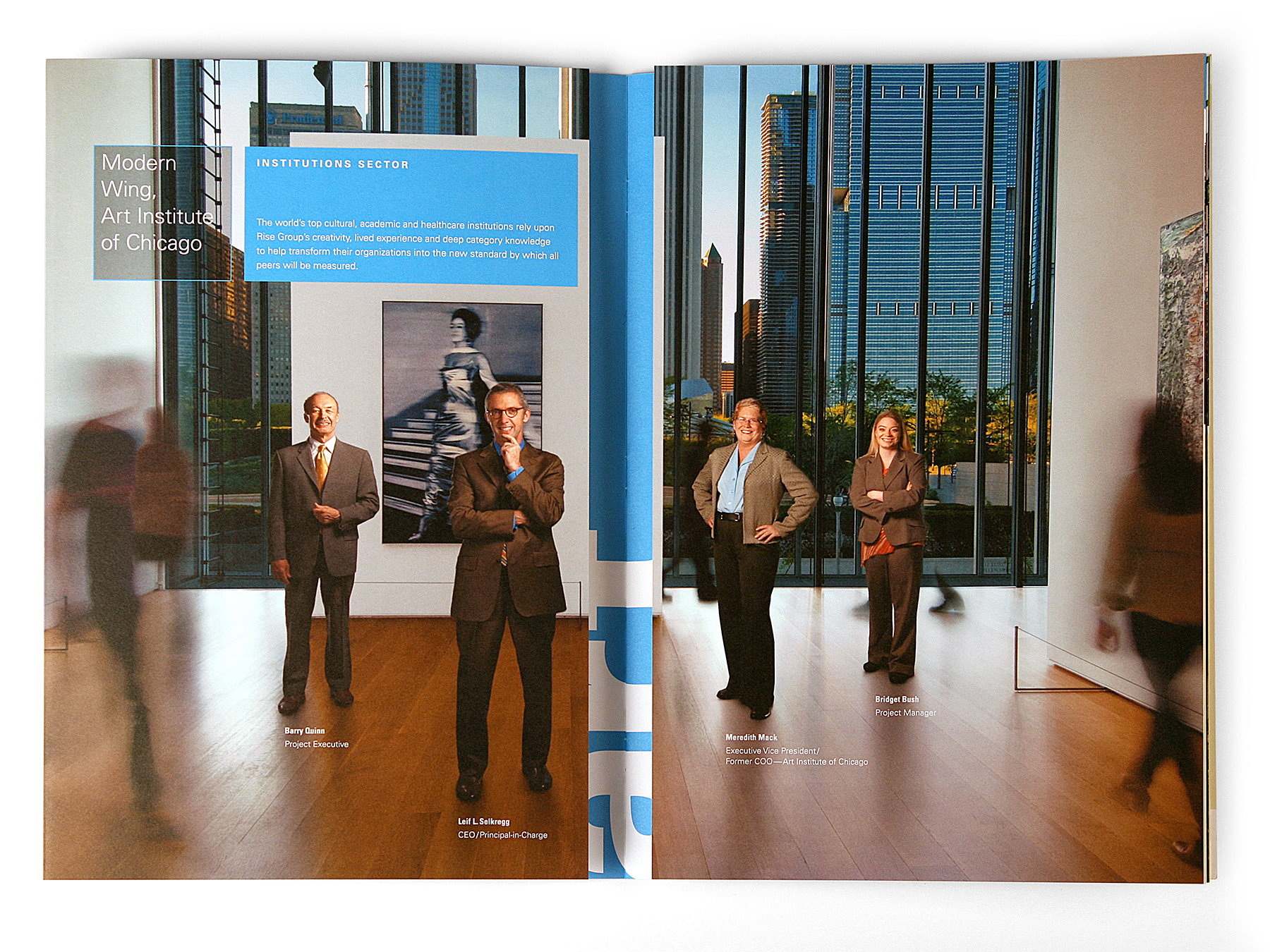 Art Institute of Chicago spread