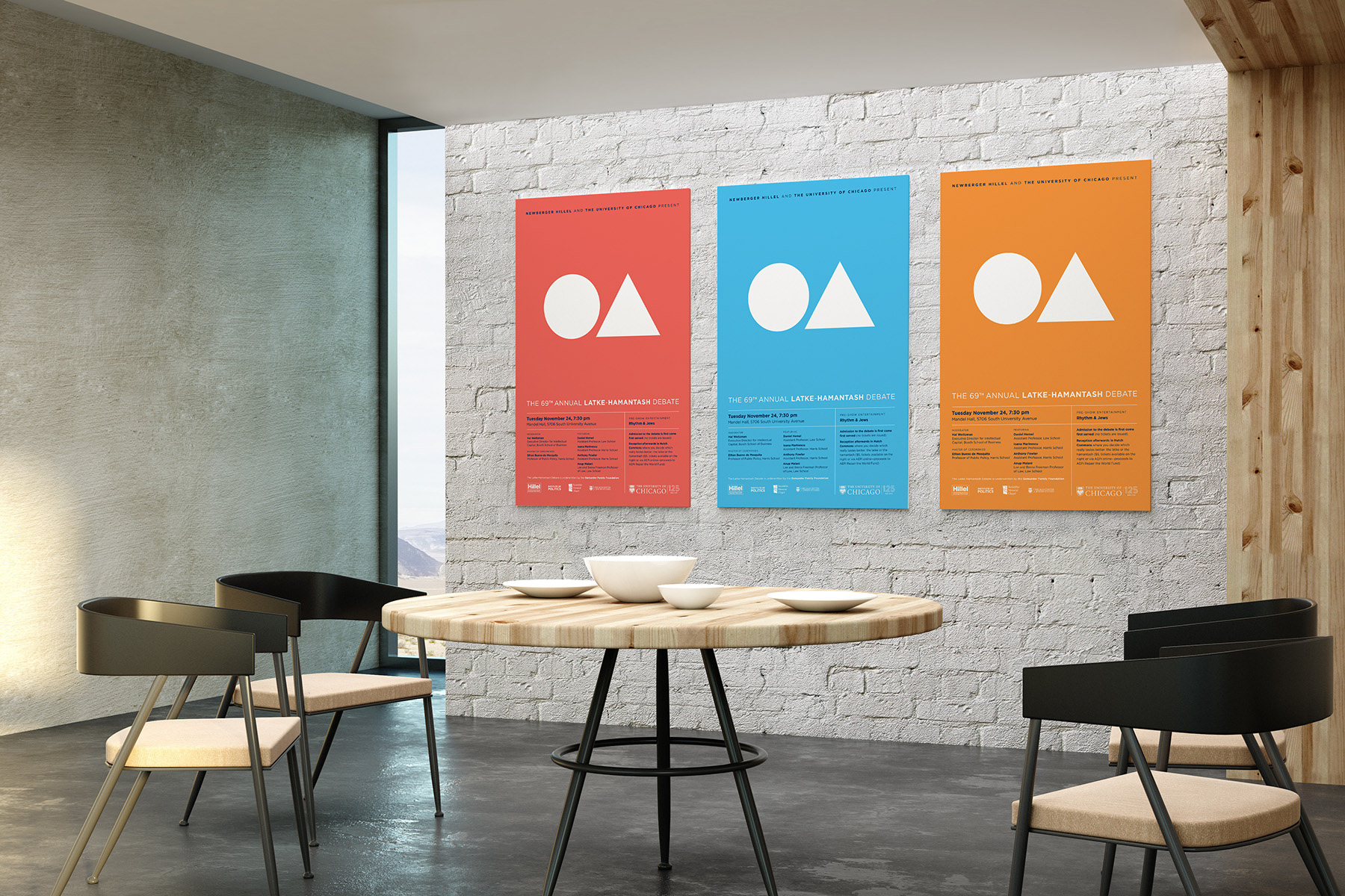 Poster series mockup