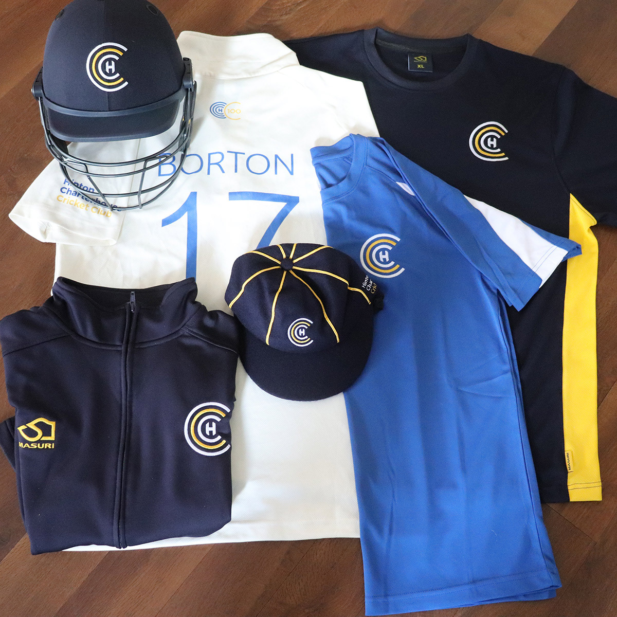 Logos on uniforms and apparel