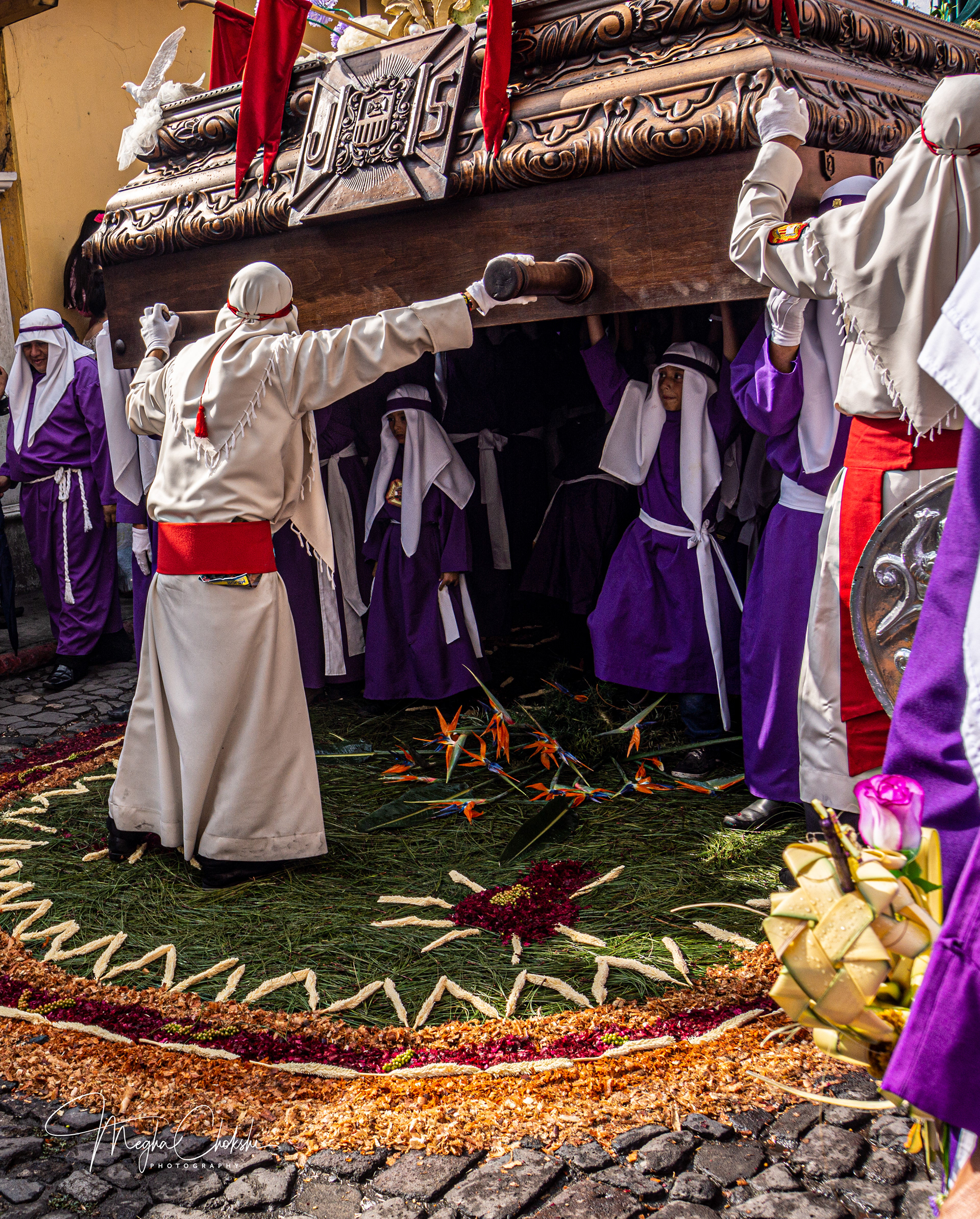 Semana Santa (Holy Week) celebration in Antigua Guatemala
