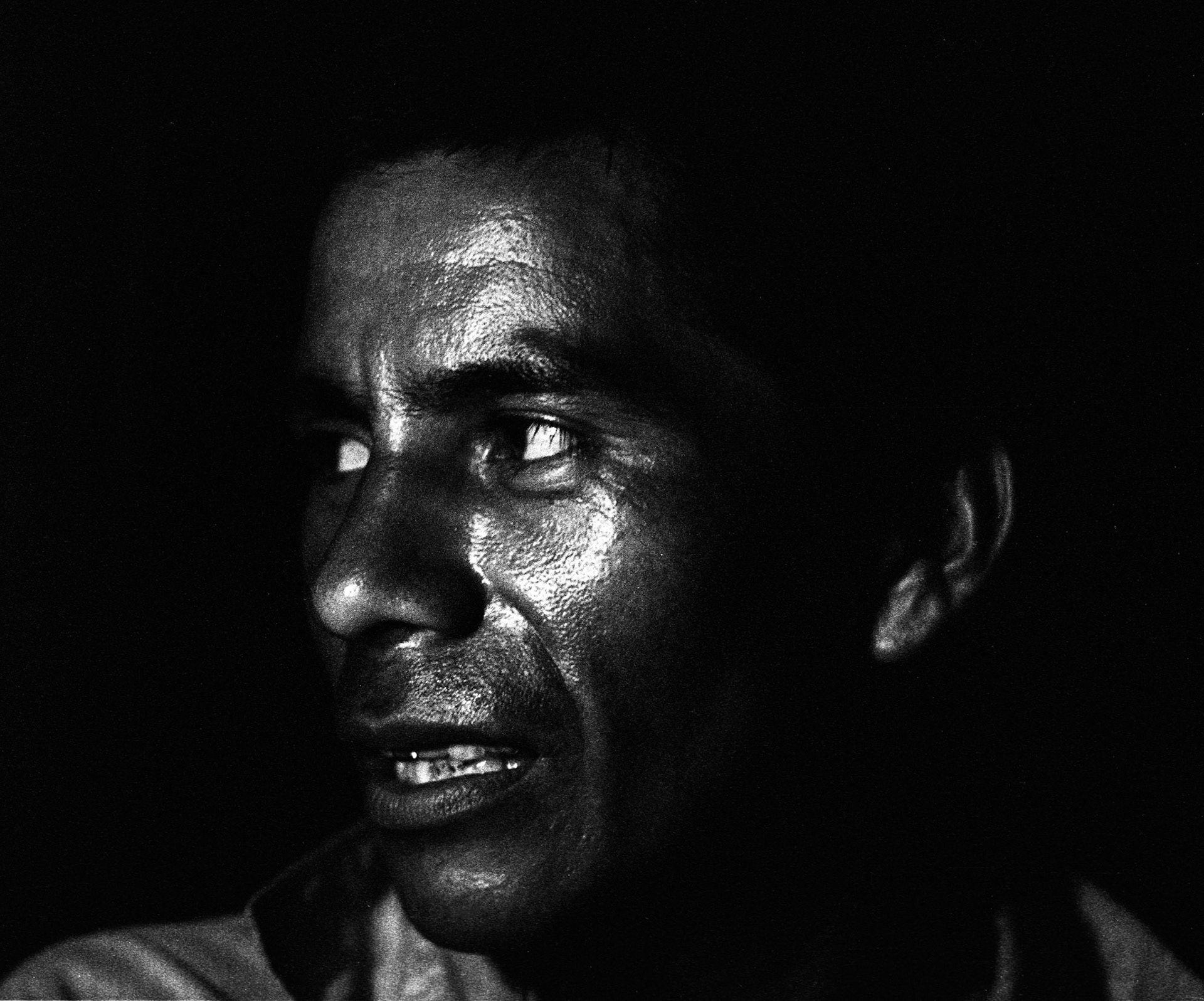 Stock image of a massacre survivor in Cuarto, Pueblo, Ixcan Jungle, Guatemala.