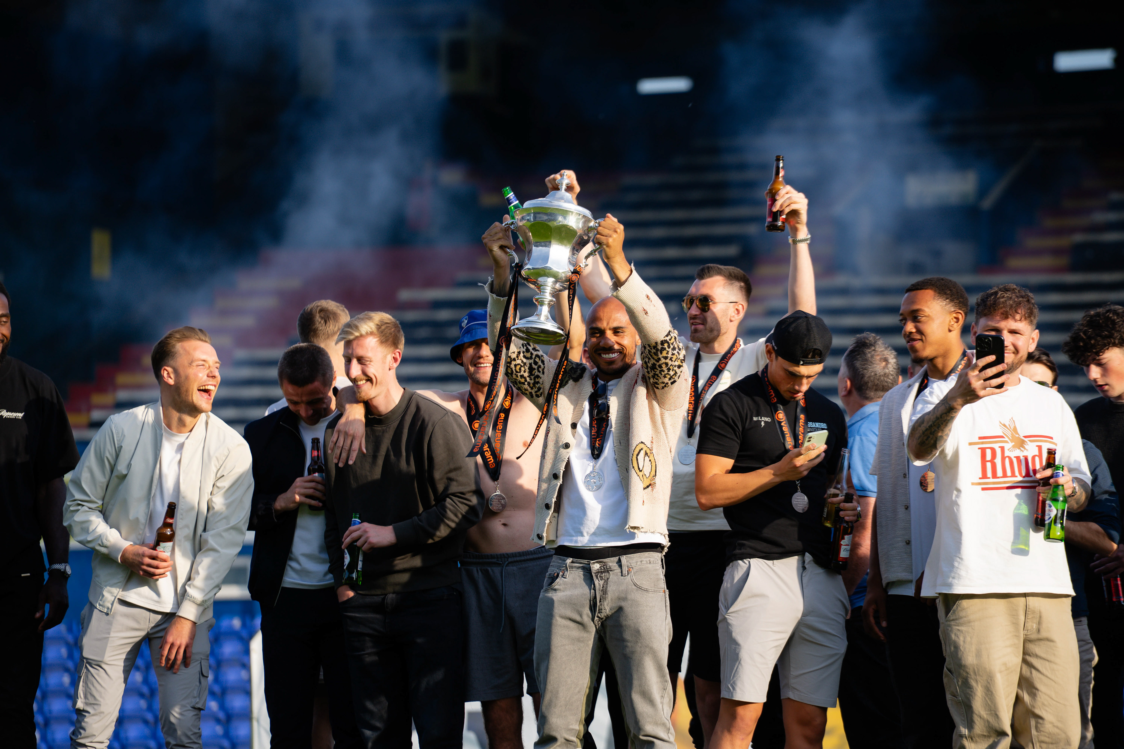 Oldham Athletic Celebrate Promotion