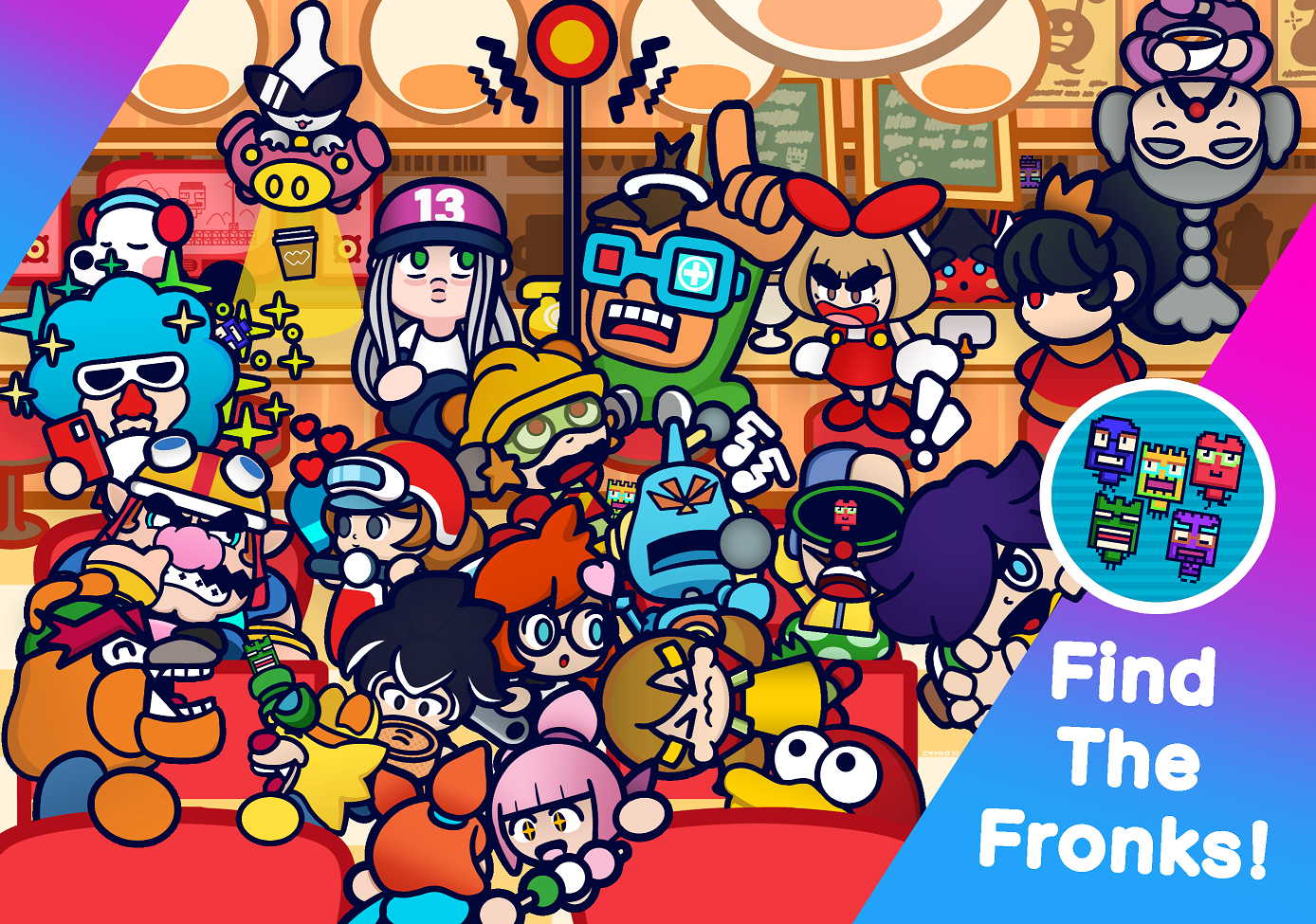 Wario Ware: Get It Together Activity Page for Fanmade Manual