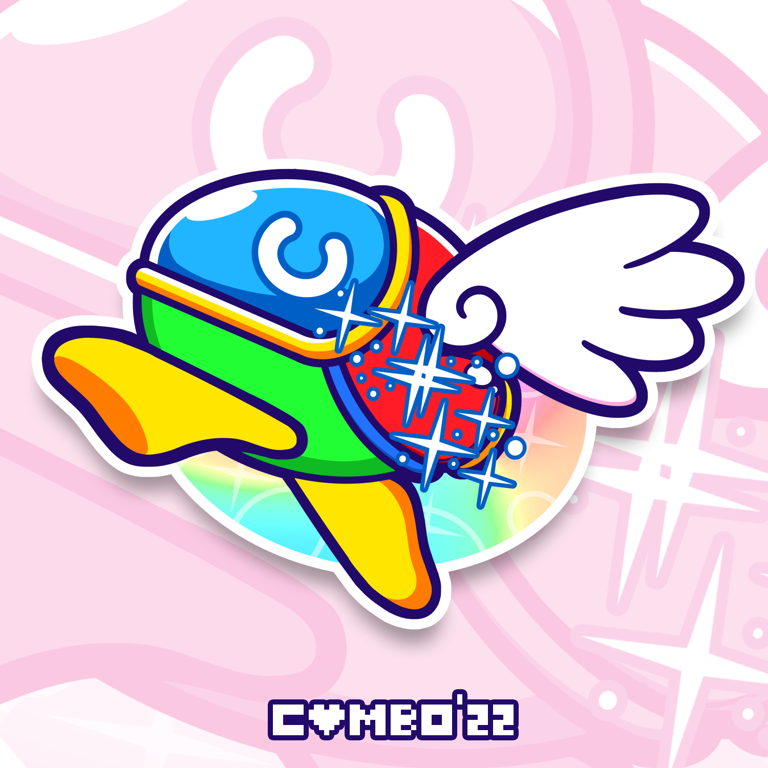Sticker design for theyetee.com Stickermoon subscription service
