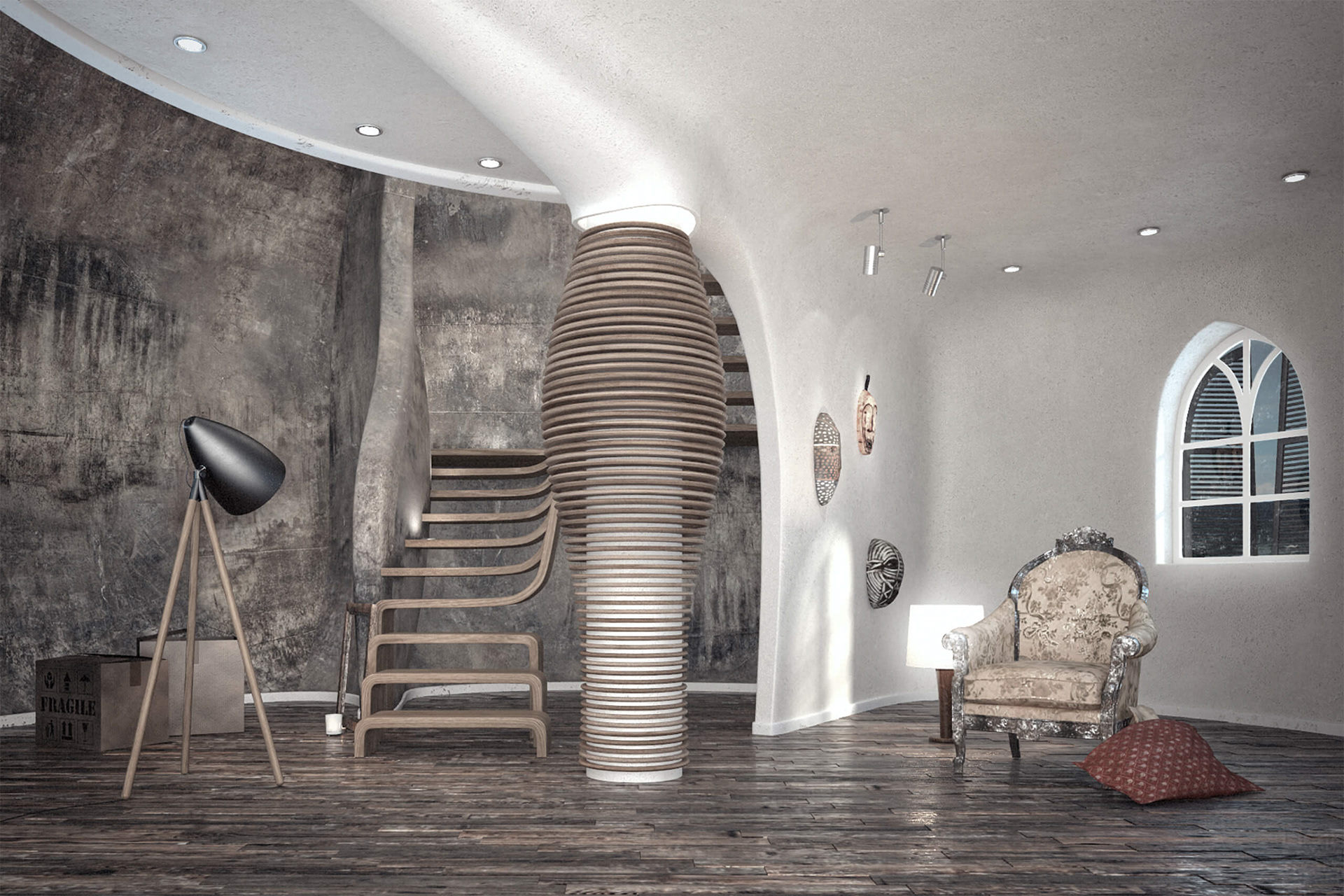 3d Virtual-Environment, Conceptual & Architectural Planning 