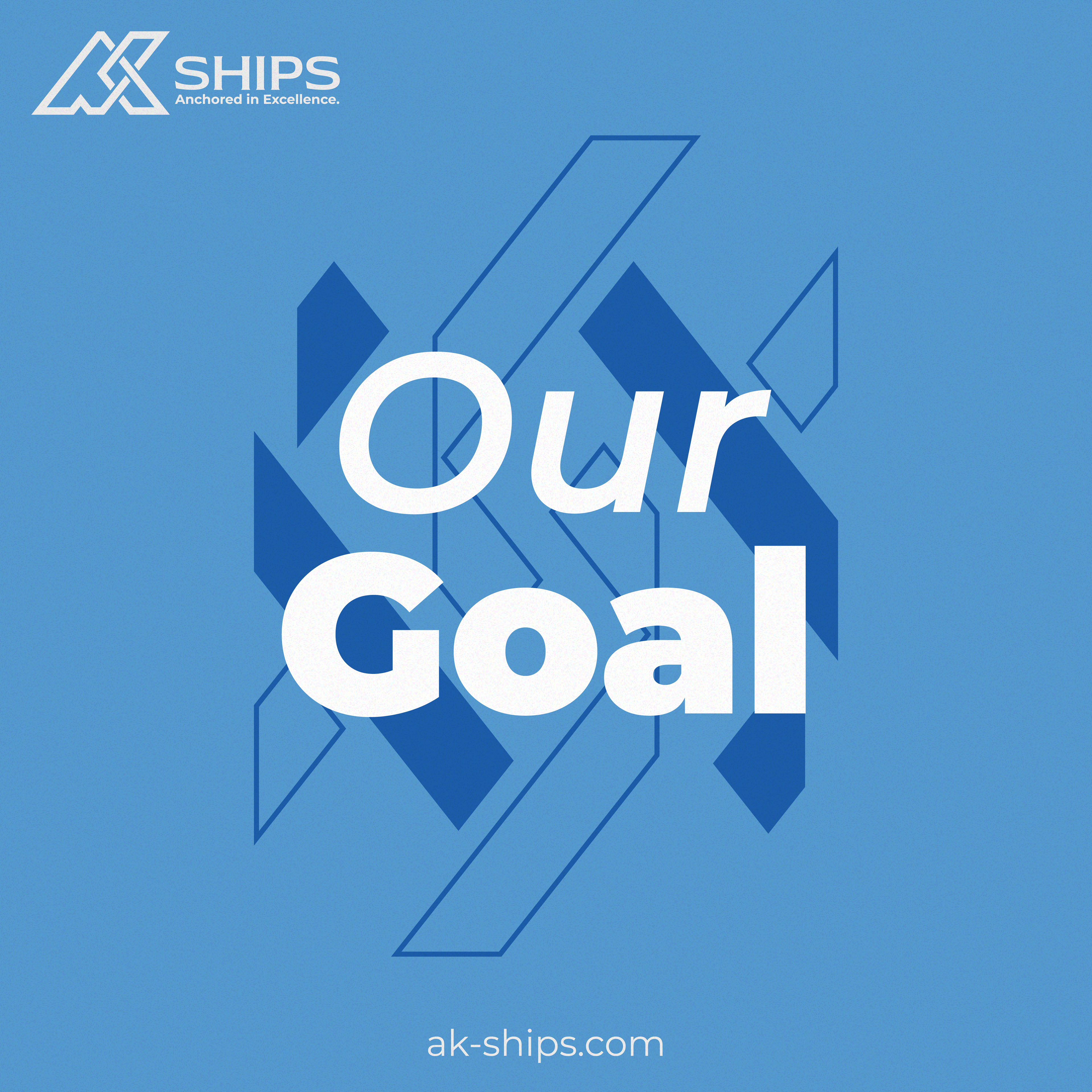 At AK Ships, every wave signifies our commitment to safety, sustainability, and innovation. Our goals include: Streamline operations and minimize costs. Prioritize safety and ensure compliance. Embrace eco-friendly practices. Integrate cutting-edge technologies. Invest in talent development. Prioritize client satisfaction.