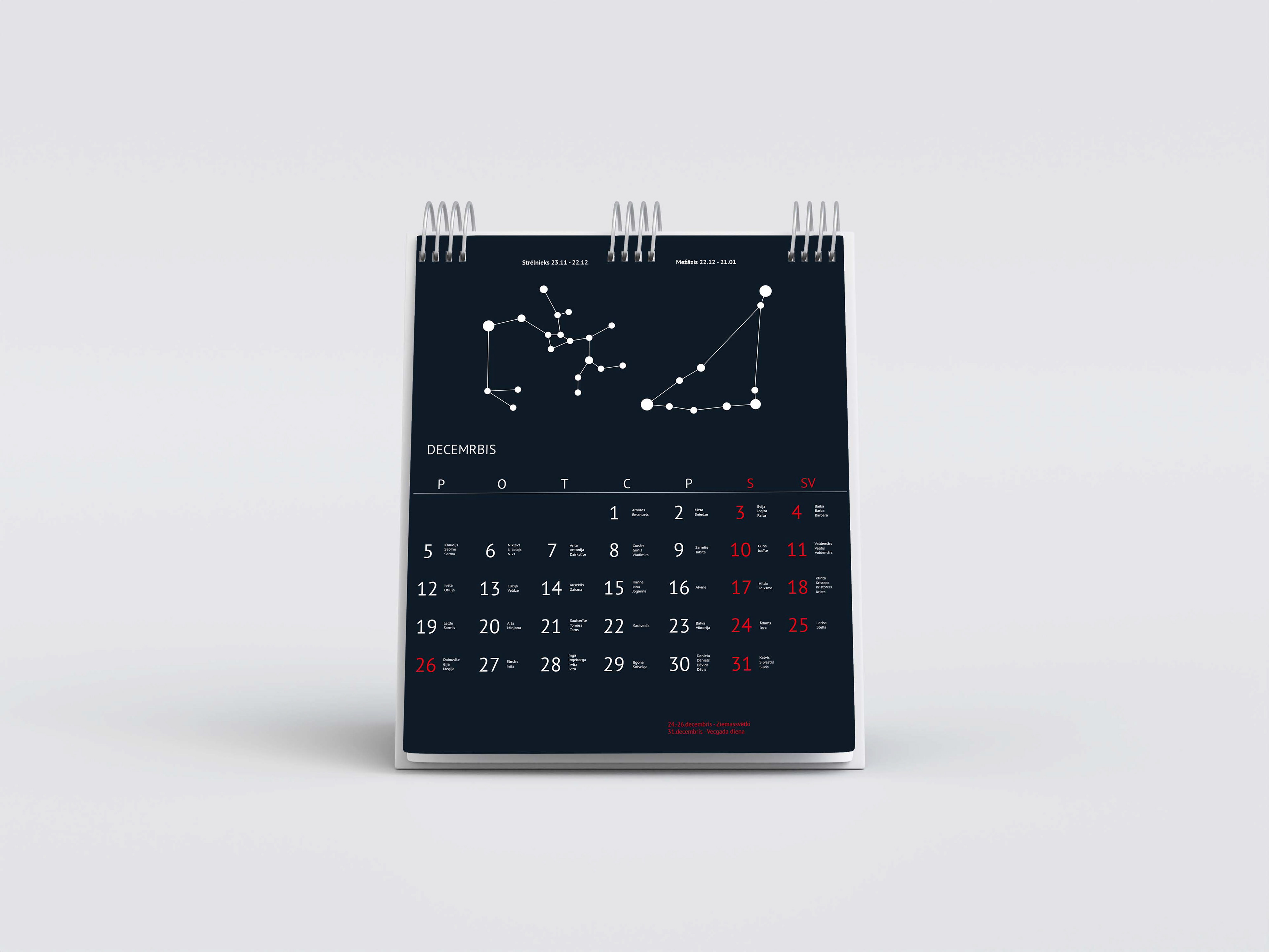 Zodiac Calendar