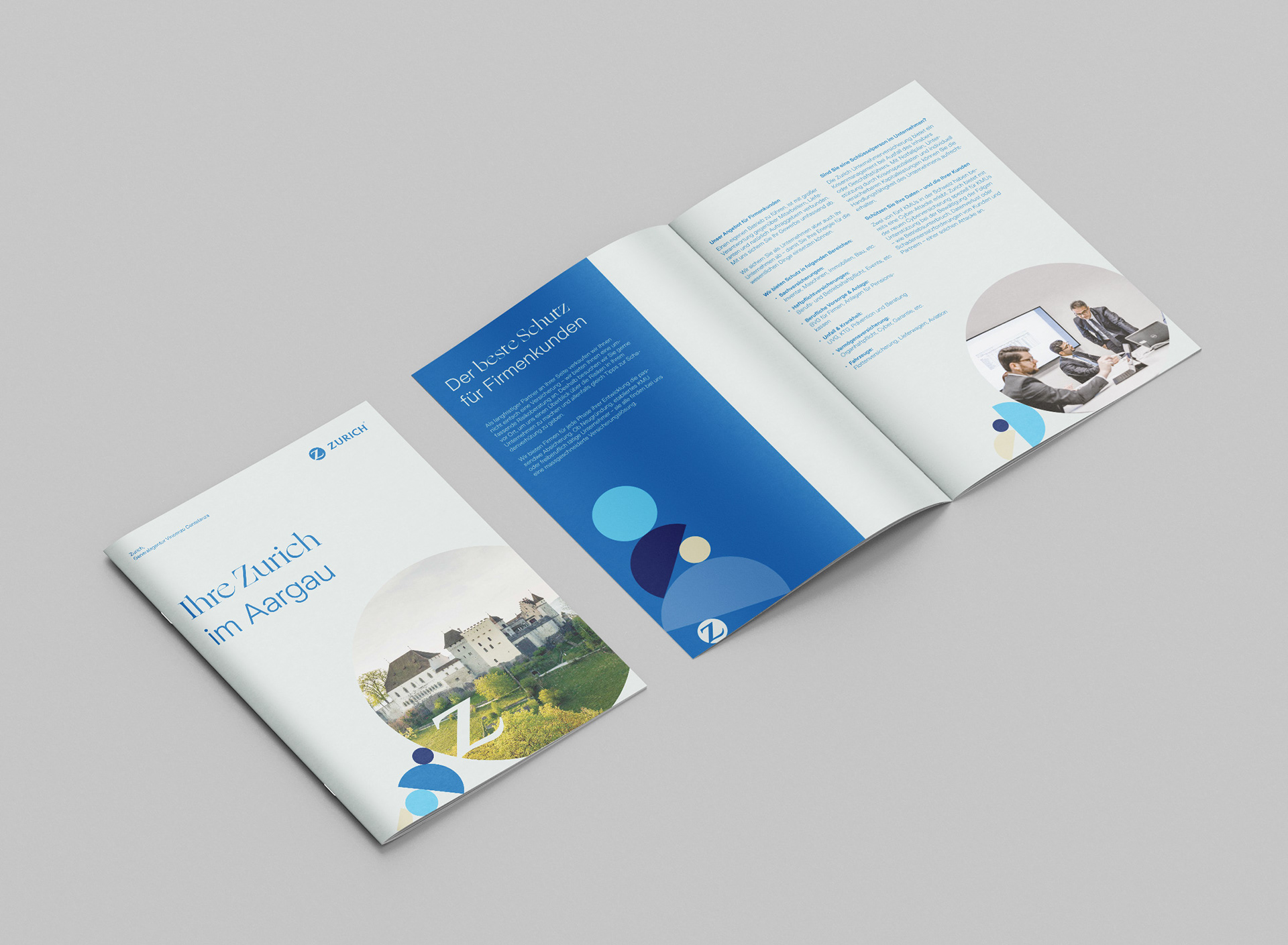 Imagebroschüre der Zurich, Generalagentur Vincenzo Centolanza