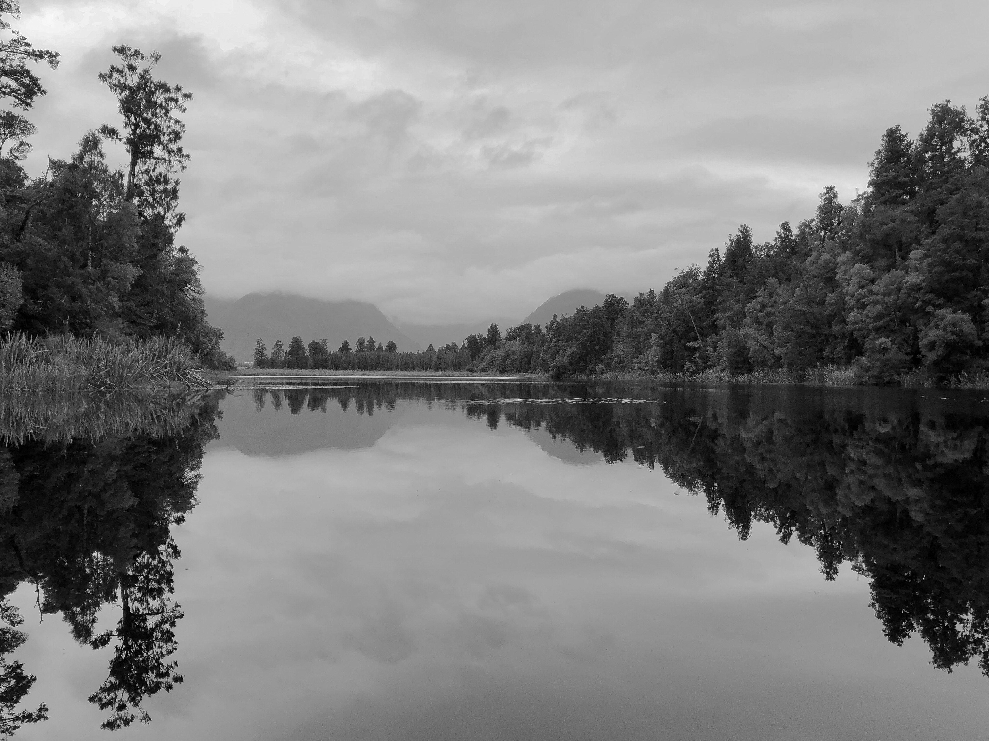 2019. Lake Matheson, New Zealand